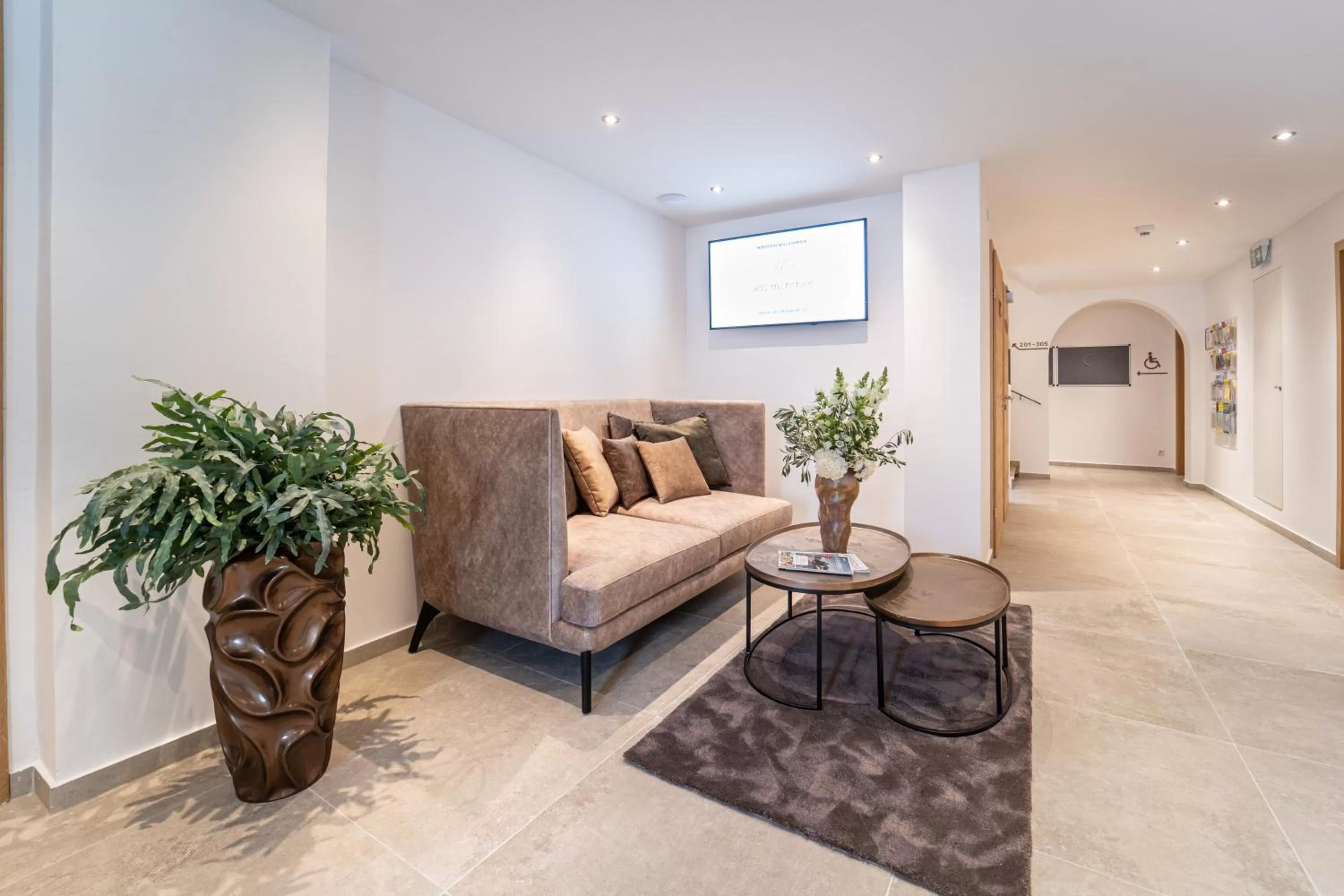 Lobby or reception in das mondsee