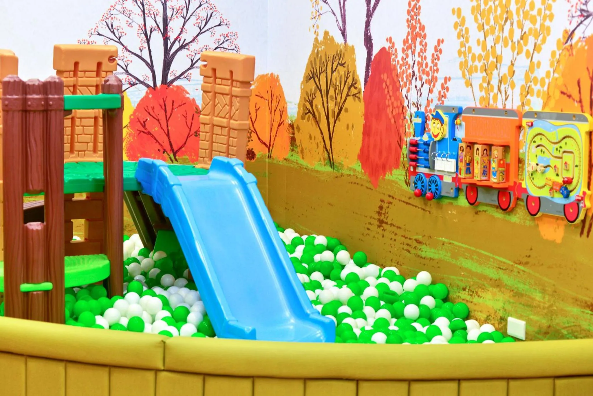 Children play ground in Just Sleep Hualien ZhongZheng