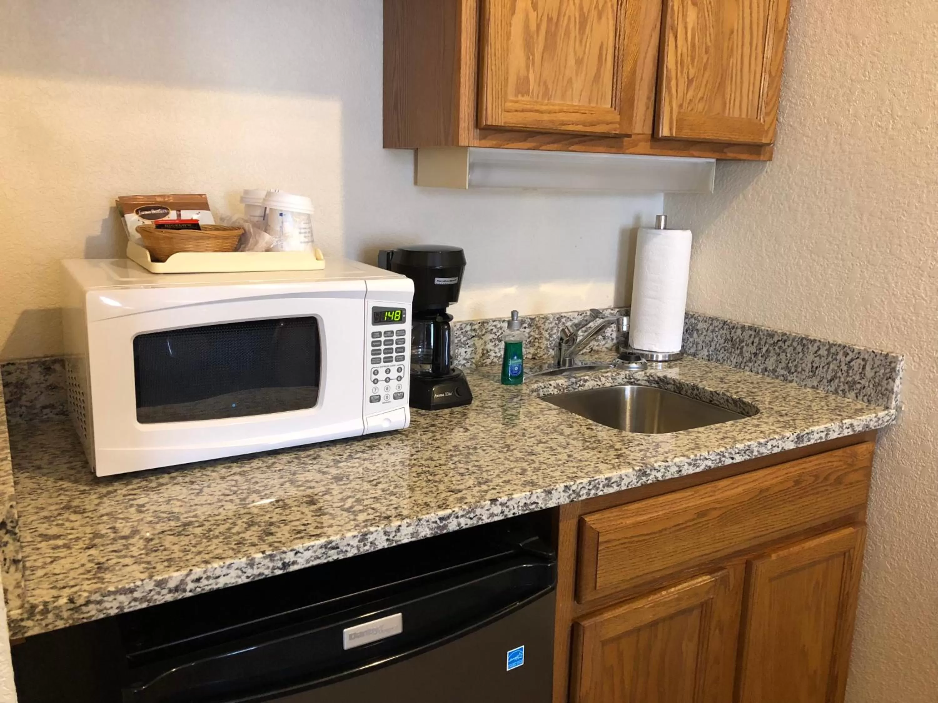 Kitchen or kitchenette in Hawthorn Extended Stay by Wyndham Decatur