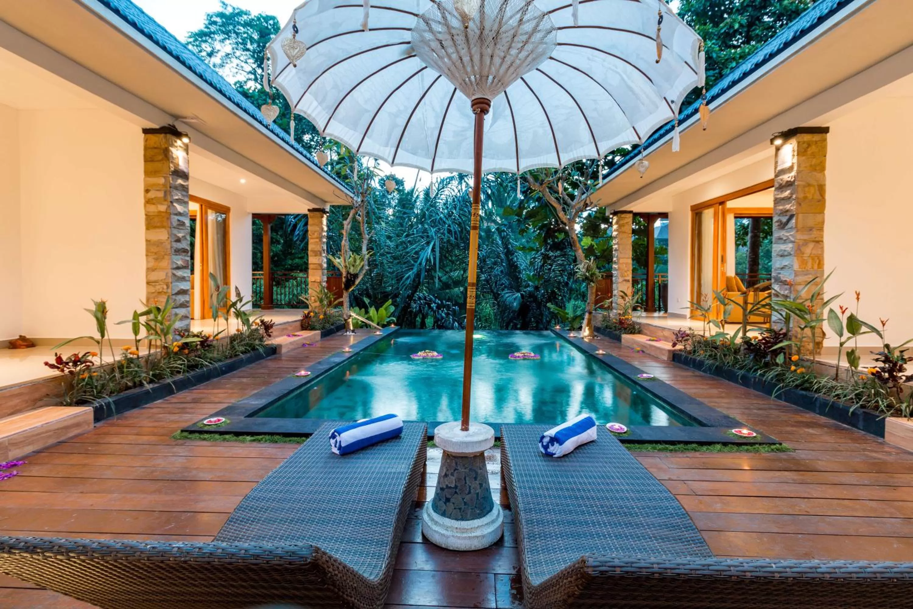 Swimming pool in The Pesaren Ubud