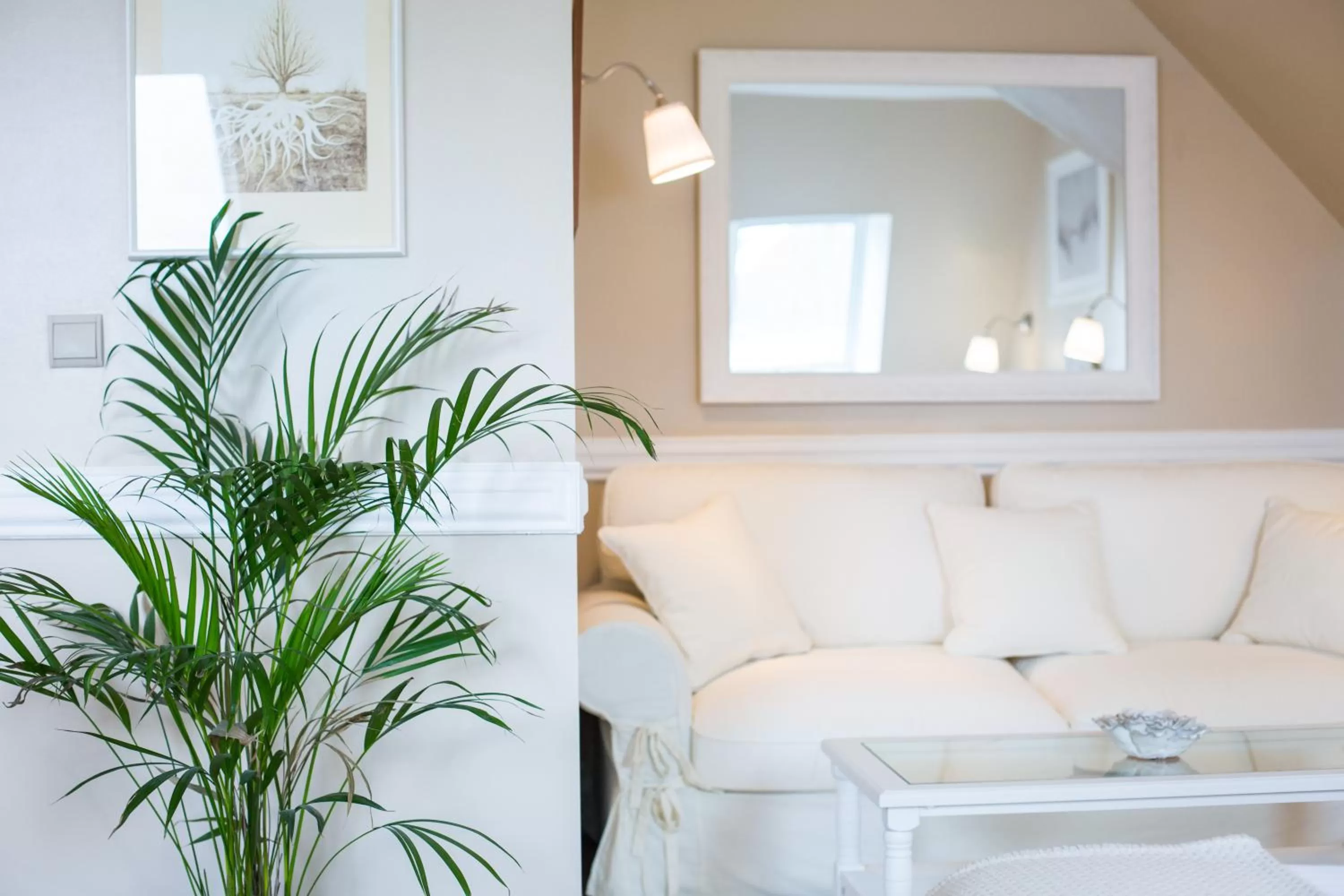 Bed in Logis Hôtels Restaurant La Mère Hamard