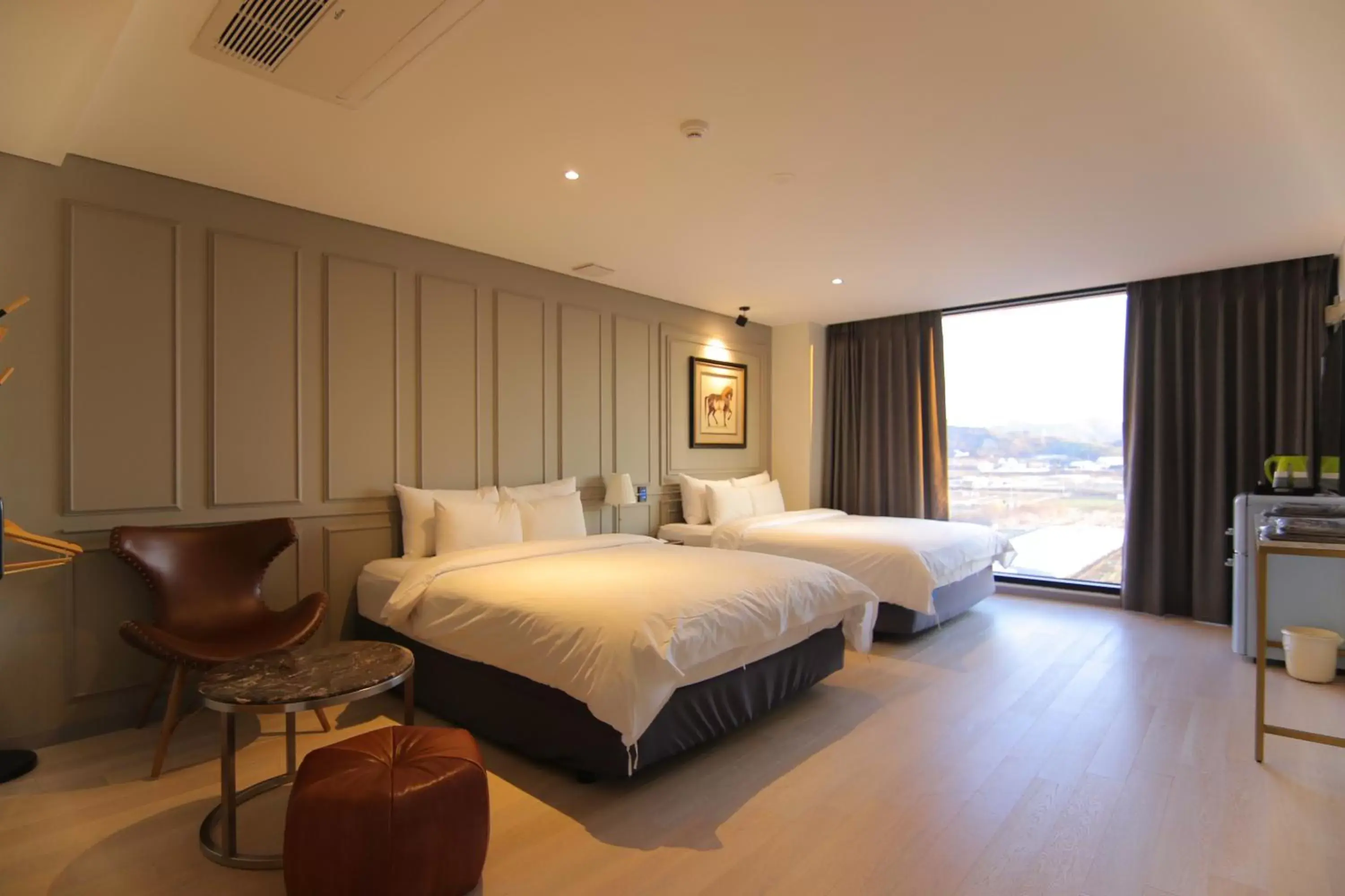 Deluxe Twin Room in Suncheon Hotel Gite Deluxe Twin Room in Suncheon Hotel Gite