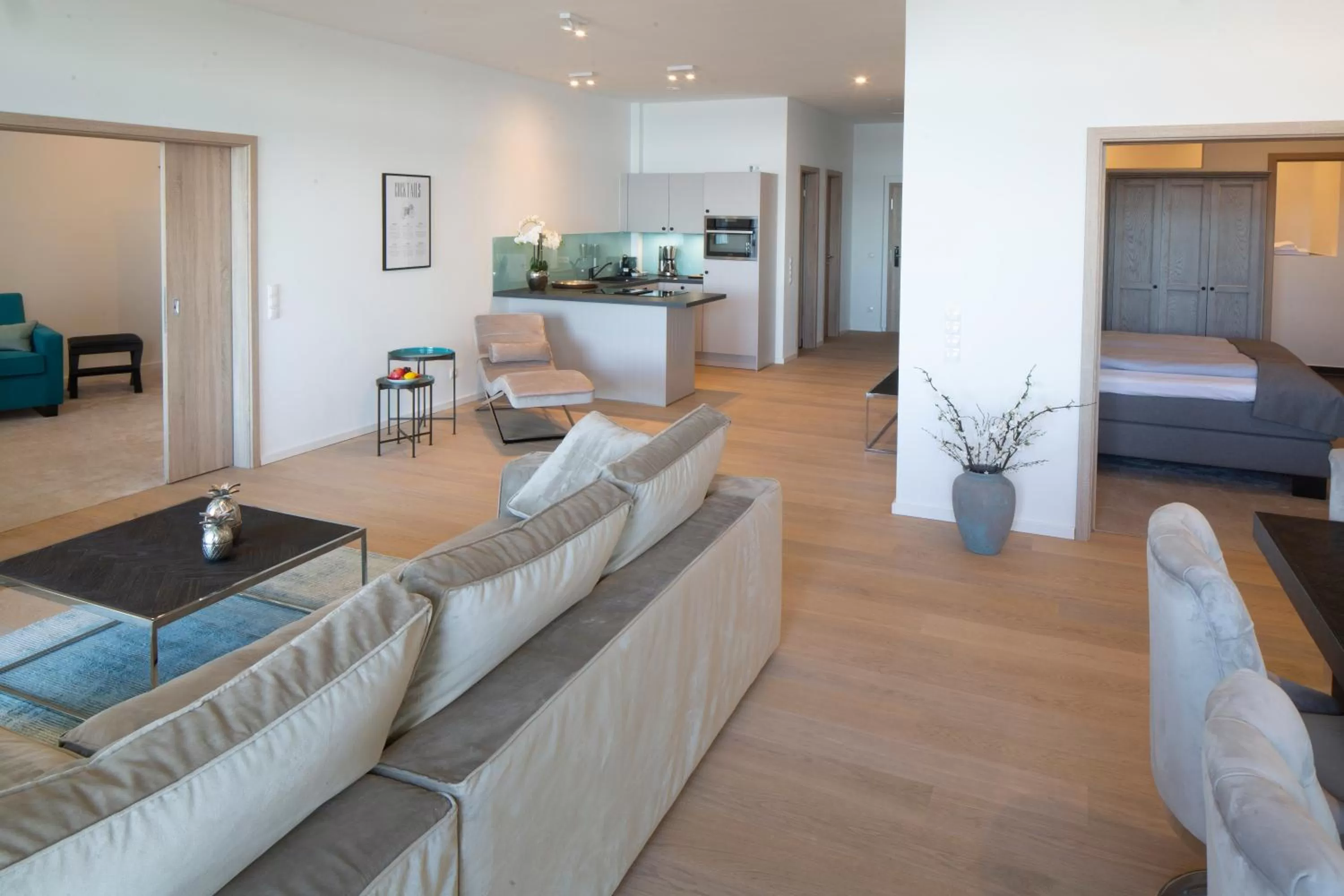 Bed in Intermar Hotel & Apartments