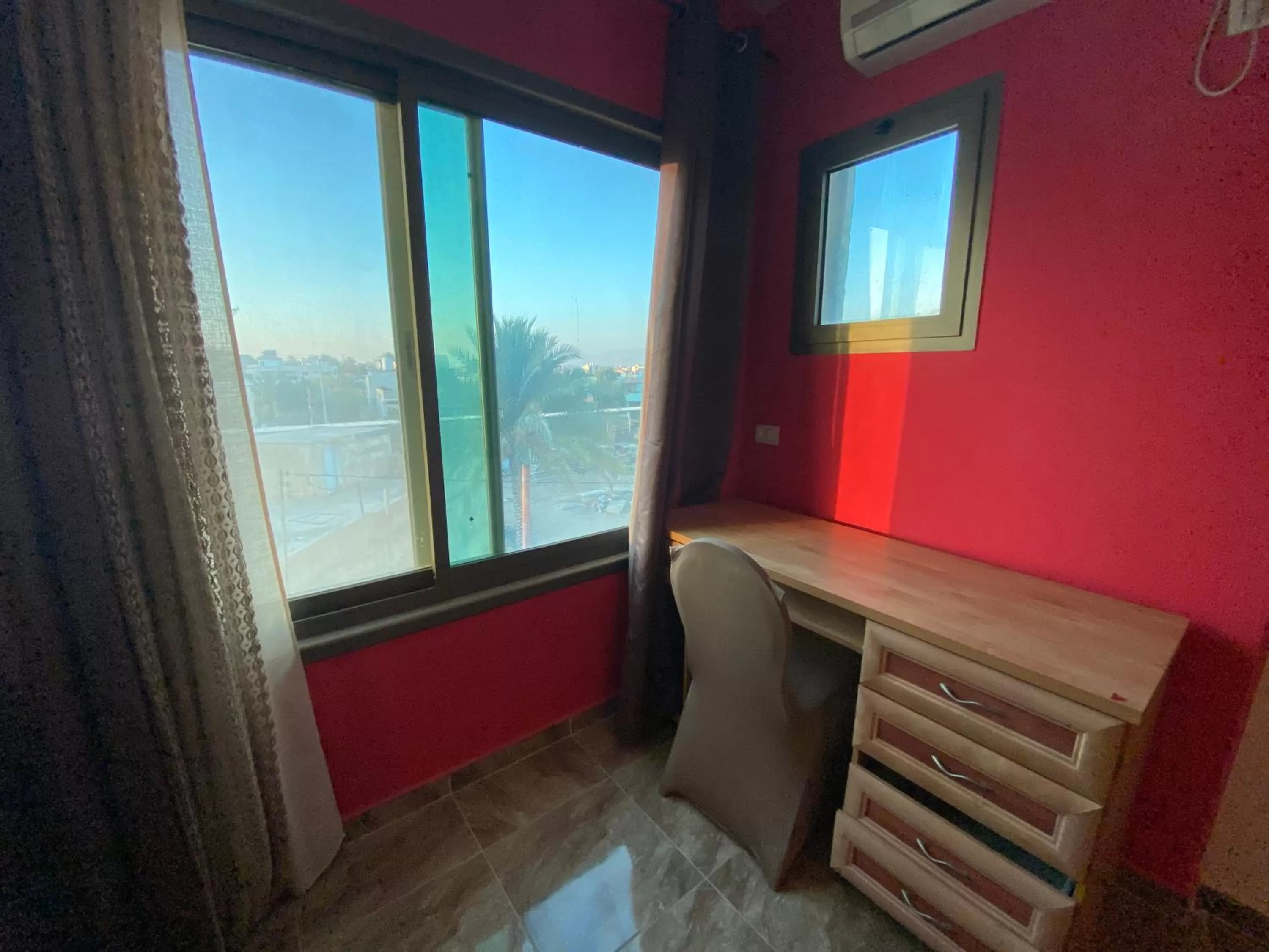 Seating Area in Jericho Waleed's Hostel