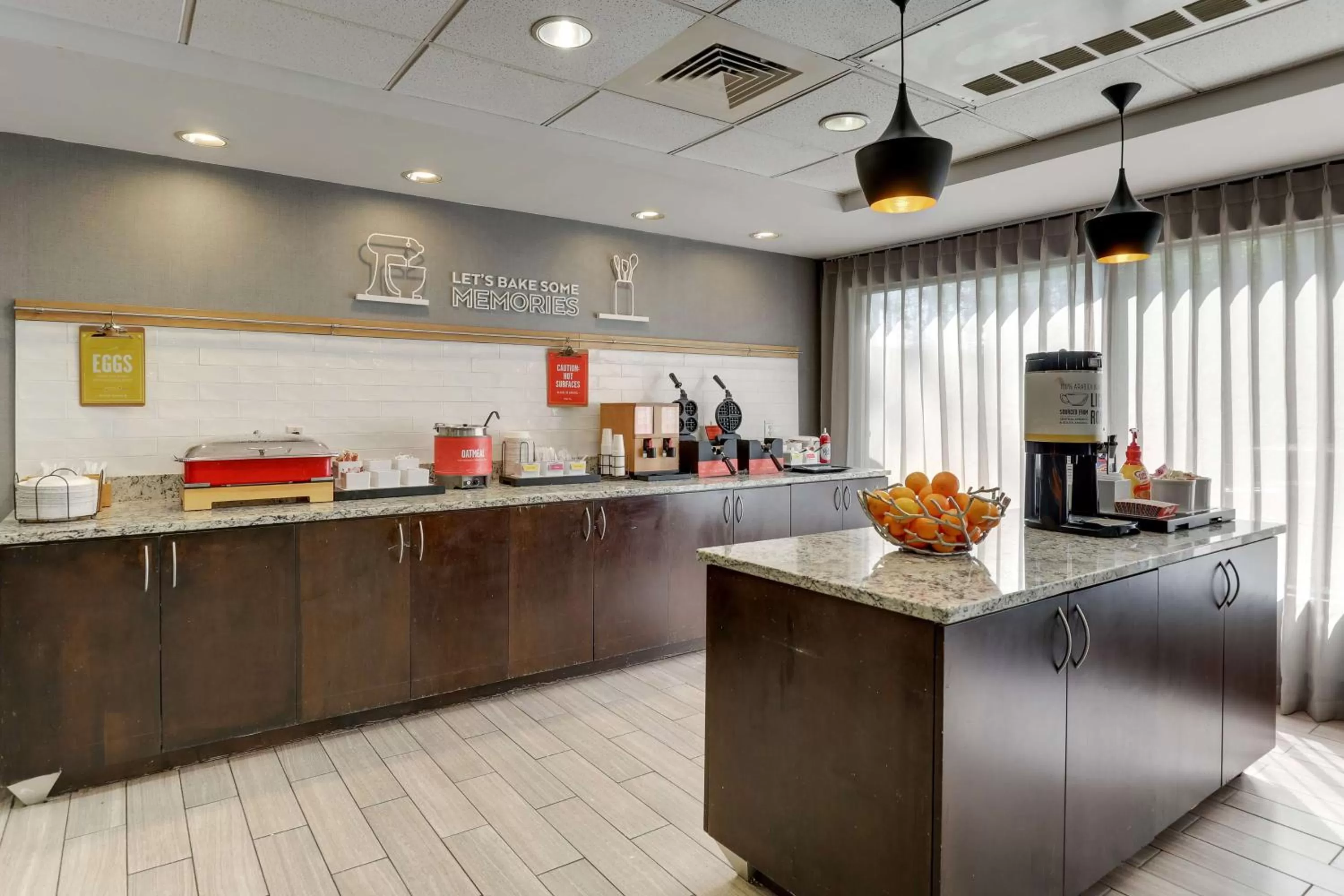 Breakfast in Hampton Inn Cumming