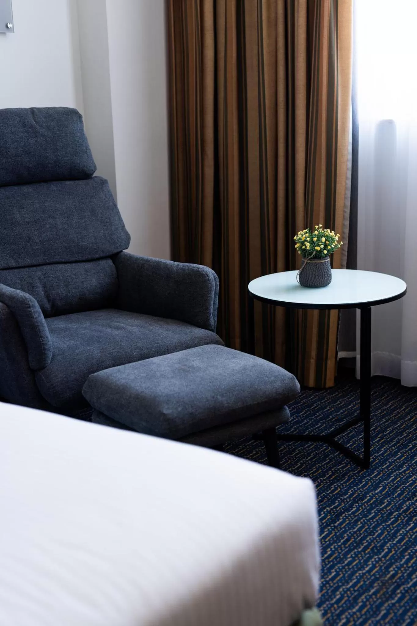 Living room, Bed in Grand Beach Hotel