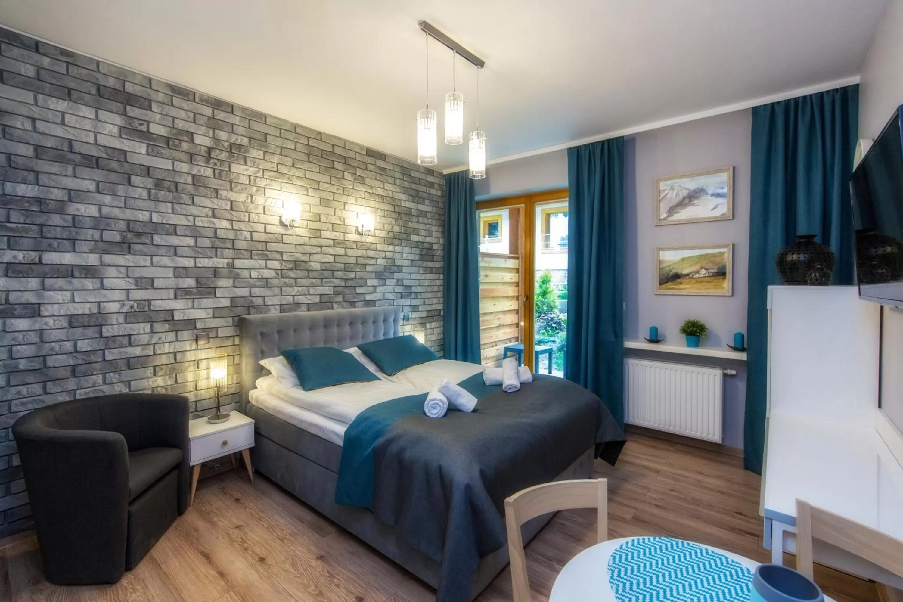 Bed in Aparthotel Giewont