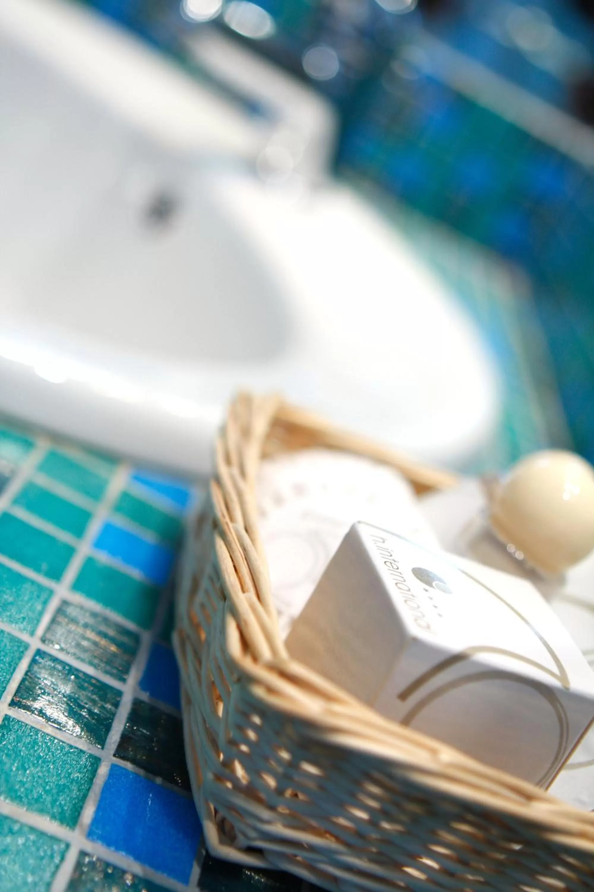 Bathroom in Hotel International