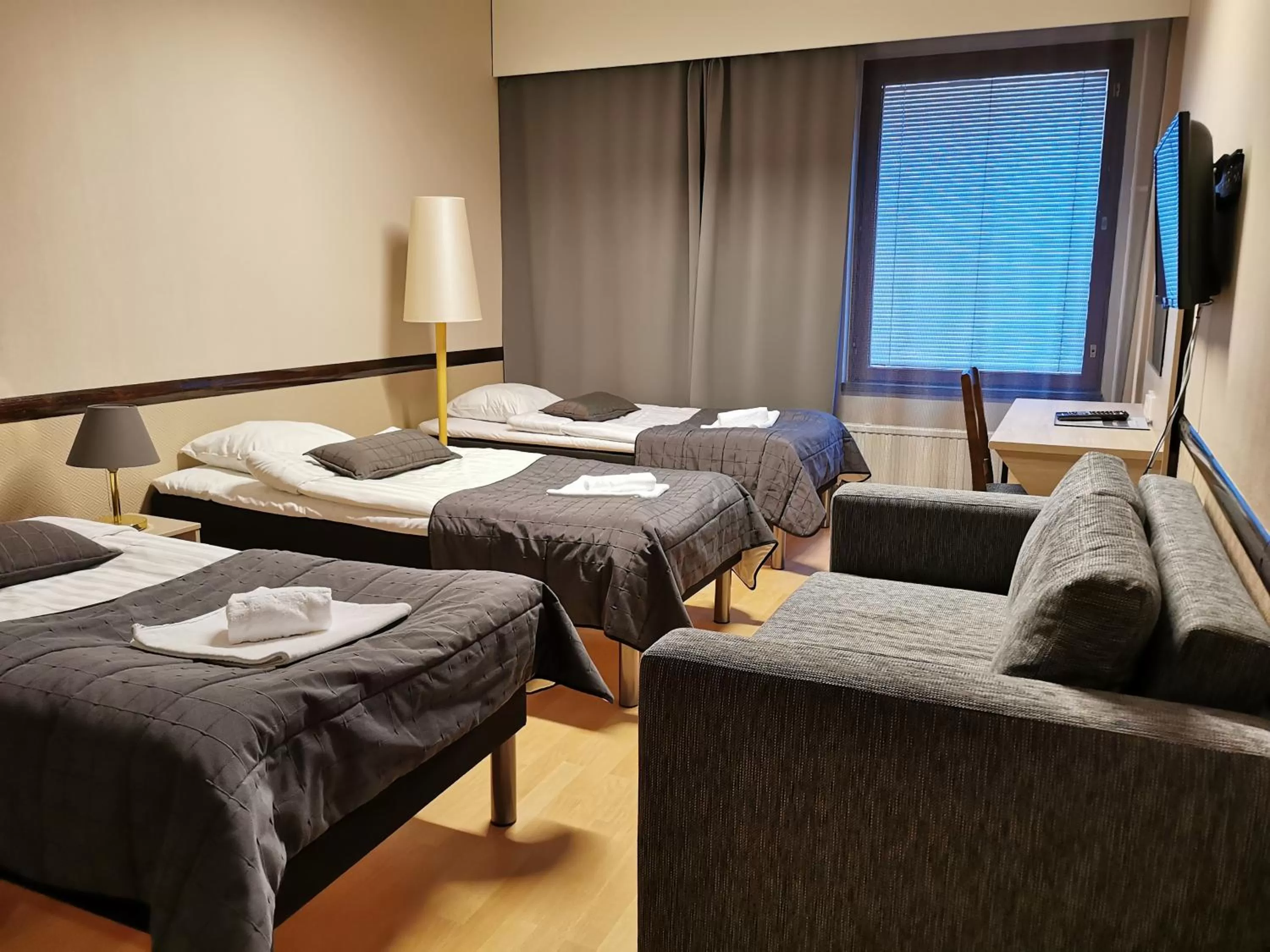 Bed in Sport Hotel Kantri