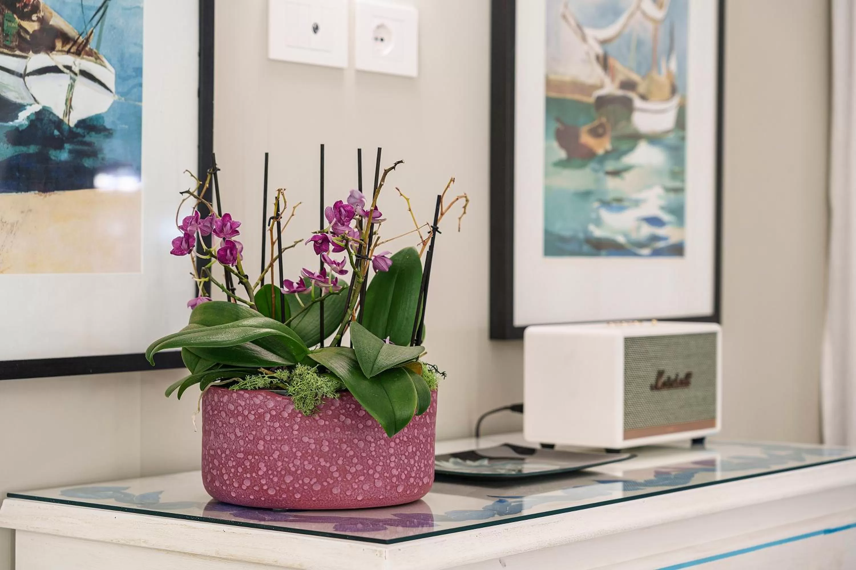 Decorative detail in Costa Del Capitano Seaside Villas