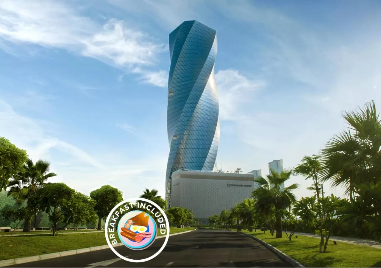 Property building in Wyndham Grand Manama