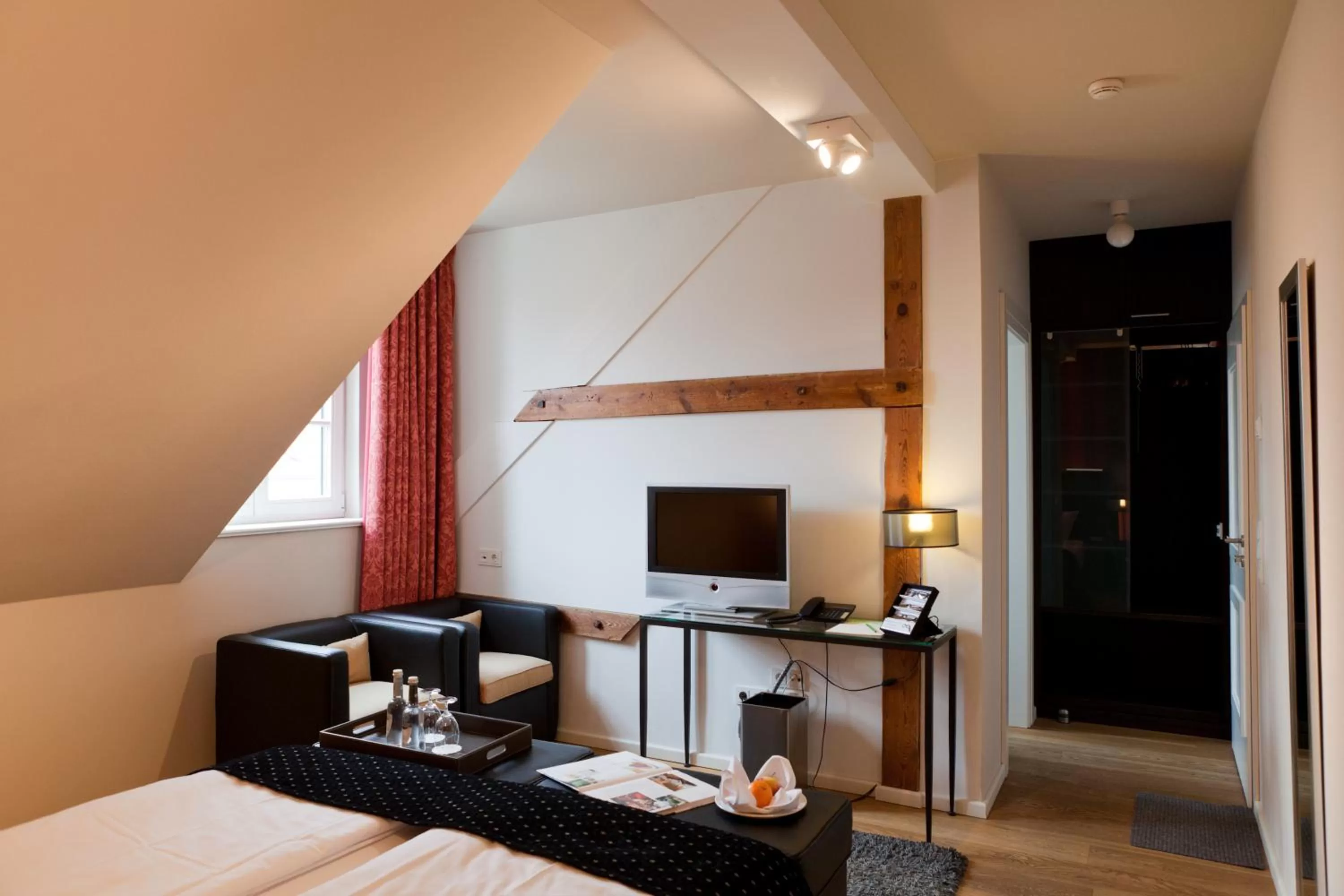 Bed in Hotel Zur Linde Dein Self Check In