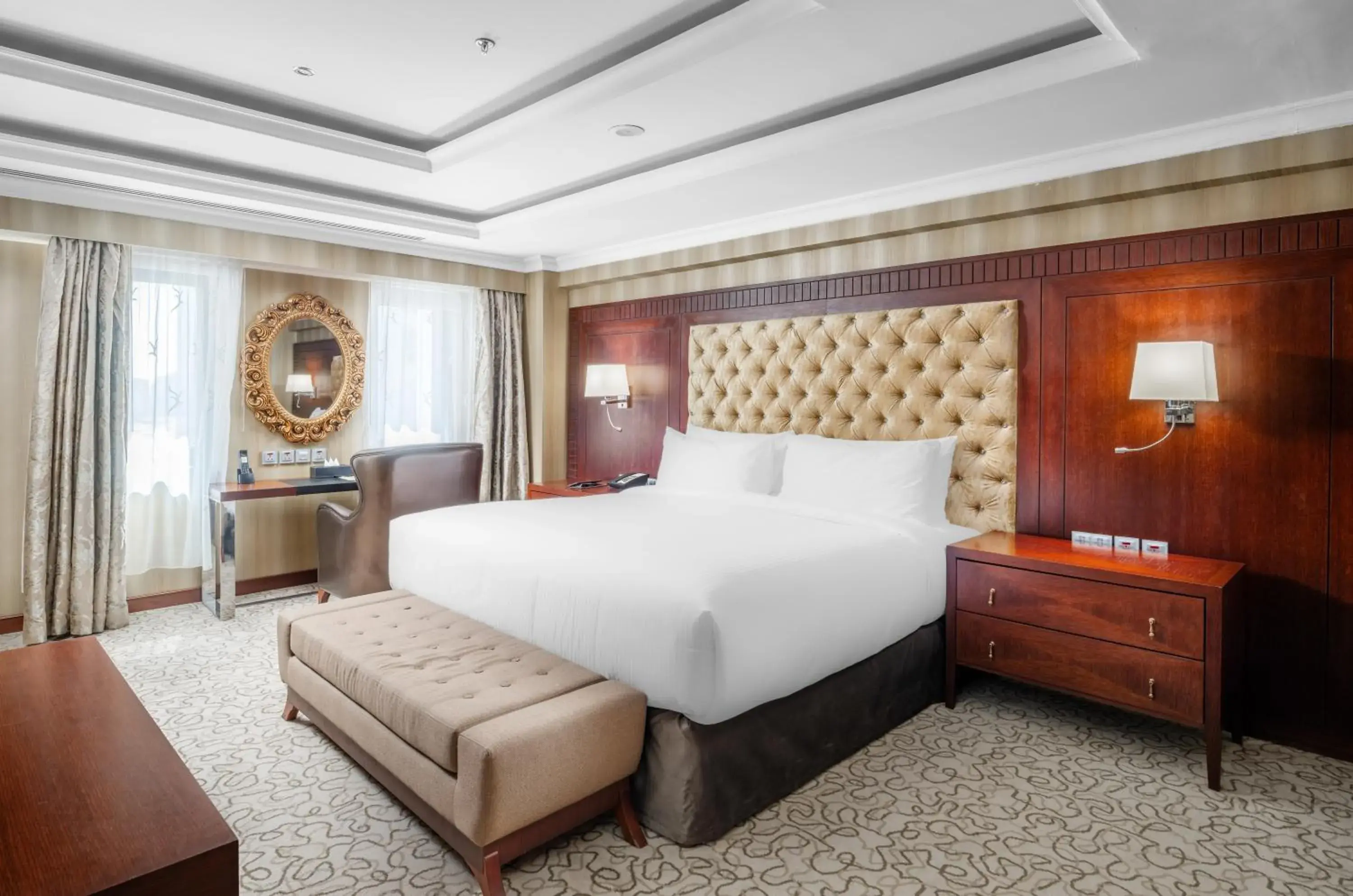 Royal Two-Bedroom Suite with City View in Millennium Al Aqeeq Hotel Royal Two-Bedroom Suite with City View in Millennium Al Aqeeq Hotel