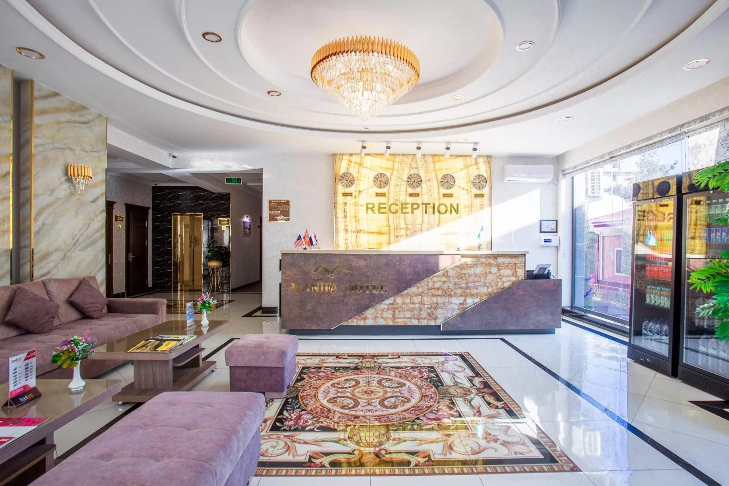 Lobby/Reception in Manifa Hotel