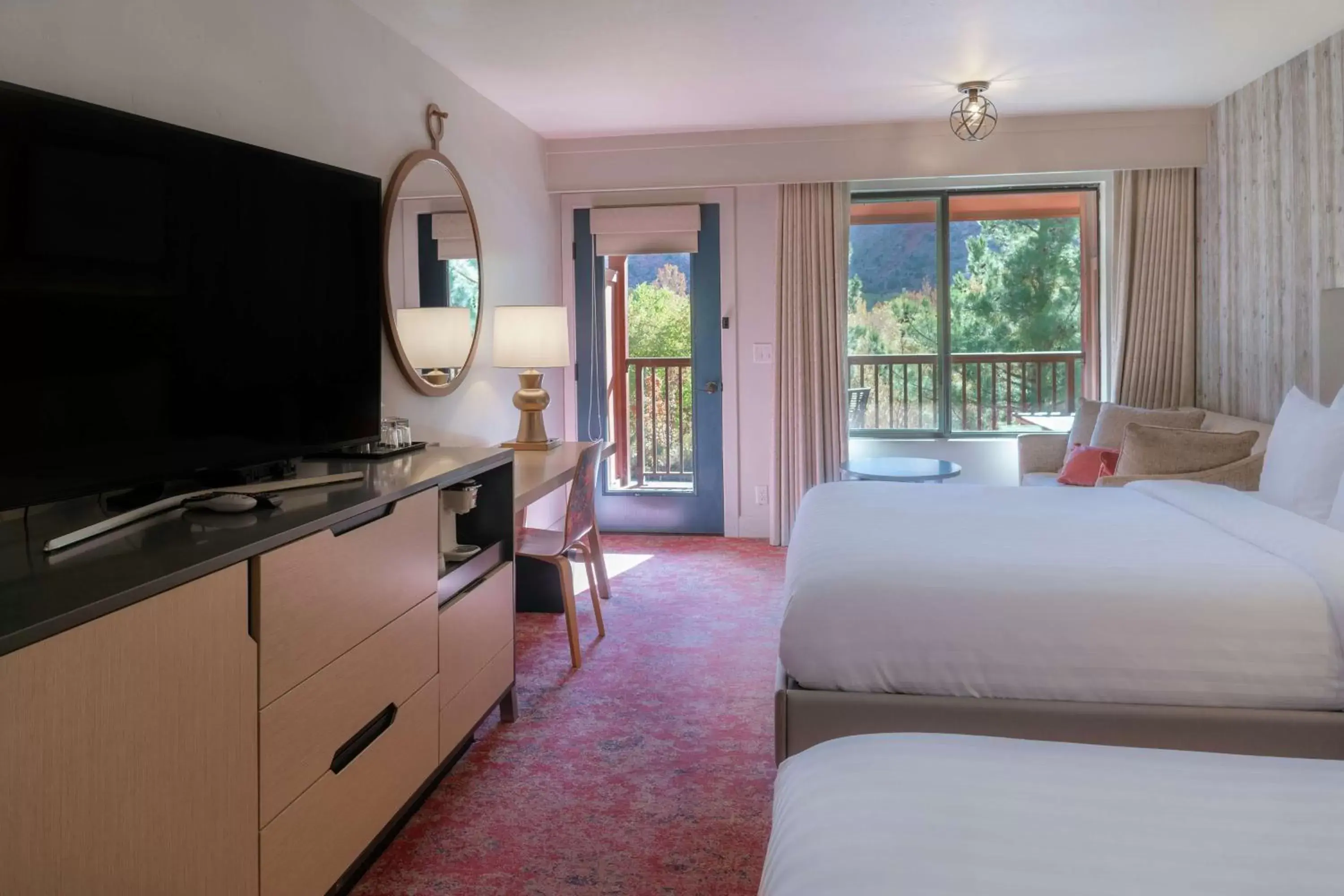 Queen Room with Two Queen Beds - Hearing Accessible in Cliffrose Springdale, Curio Collection By Hilton Queen Room with Two Queen Beds - Hearing Accessible in Cliffrose Springdale, Curio Collection By Hilton