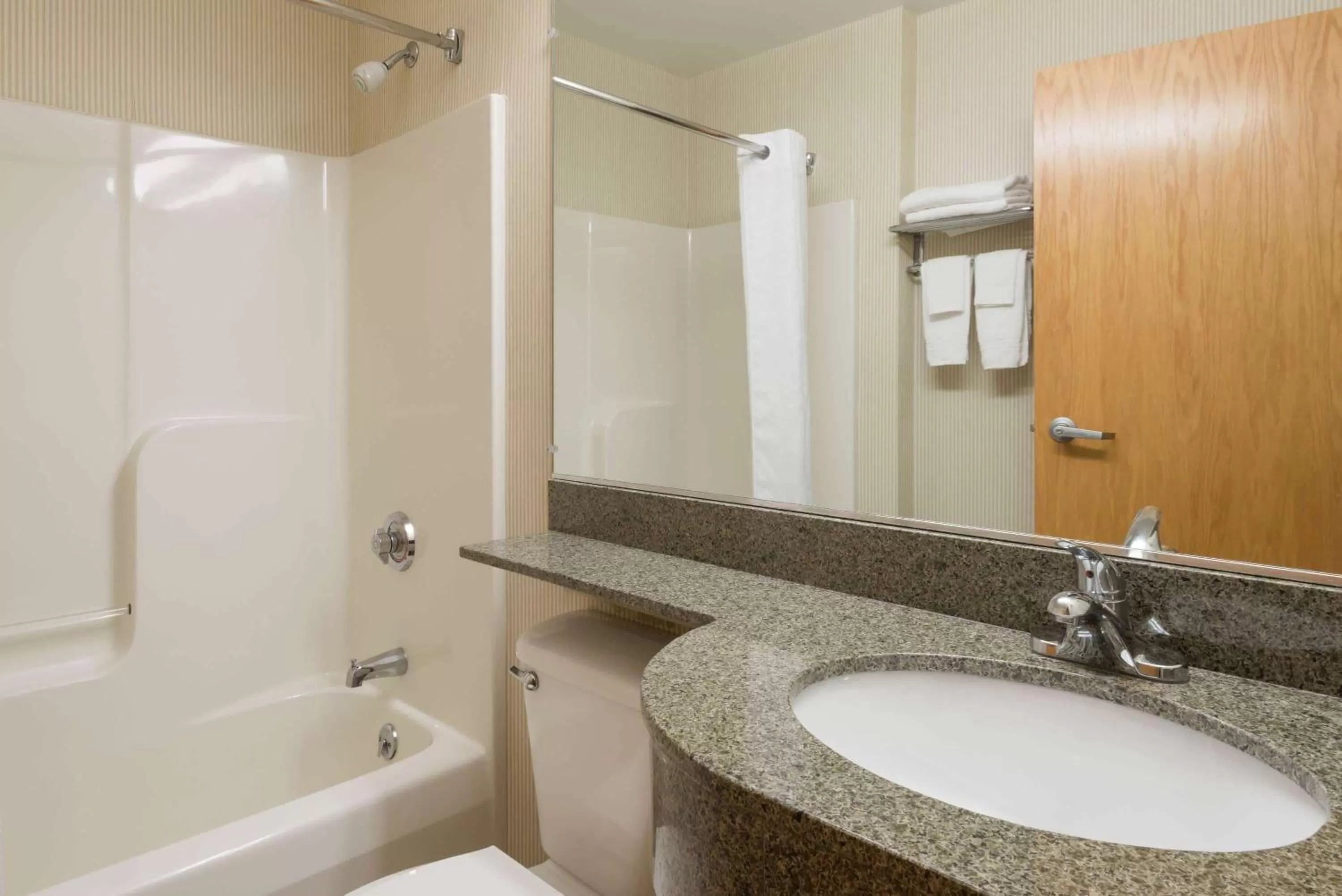 Bathroom in Microtel Inn & Suites by Wyndham Uncasville Casino Area