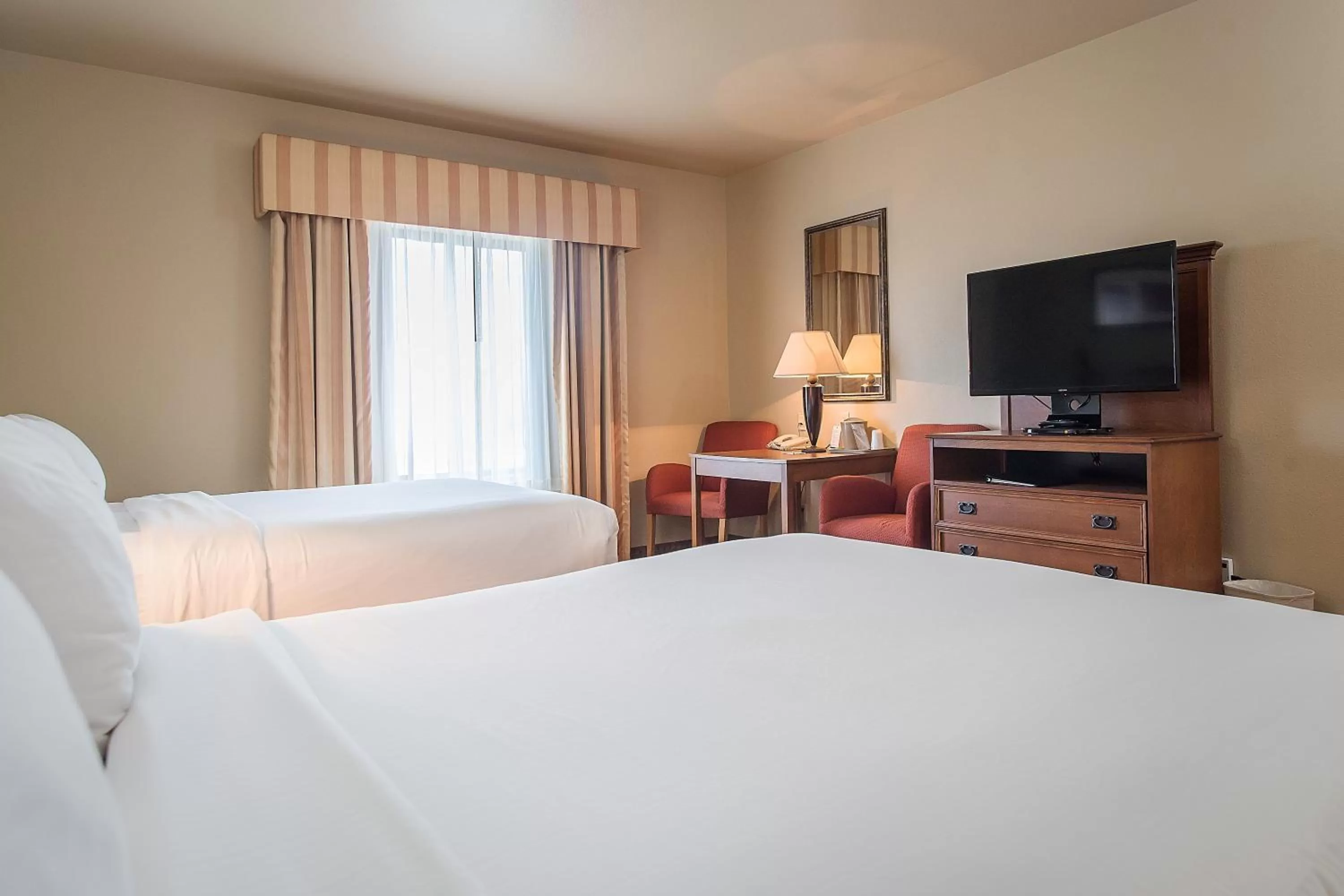 Bed in Baymont Inn & Suites by Wyndham Sturgis