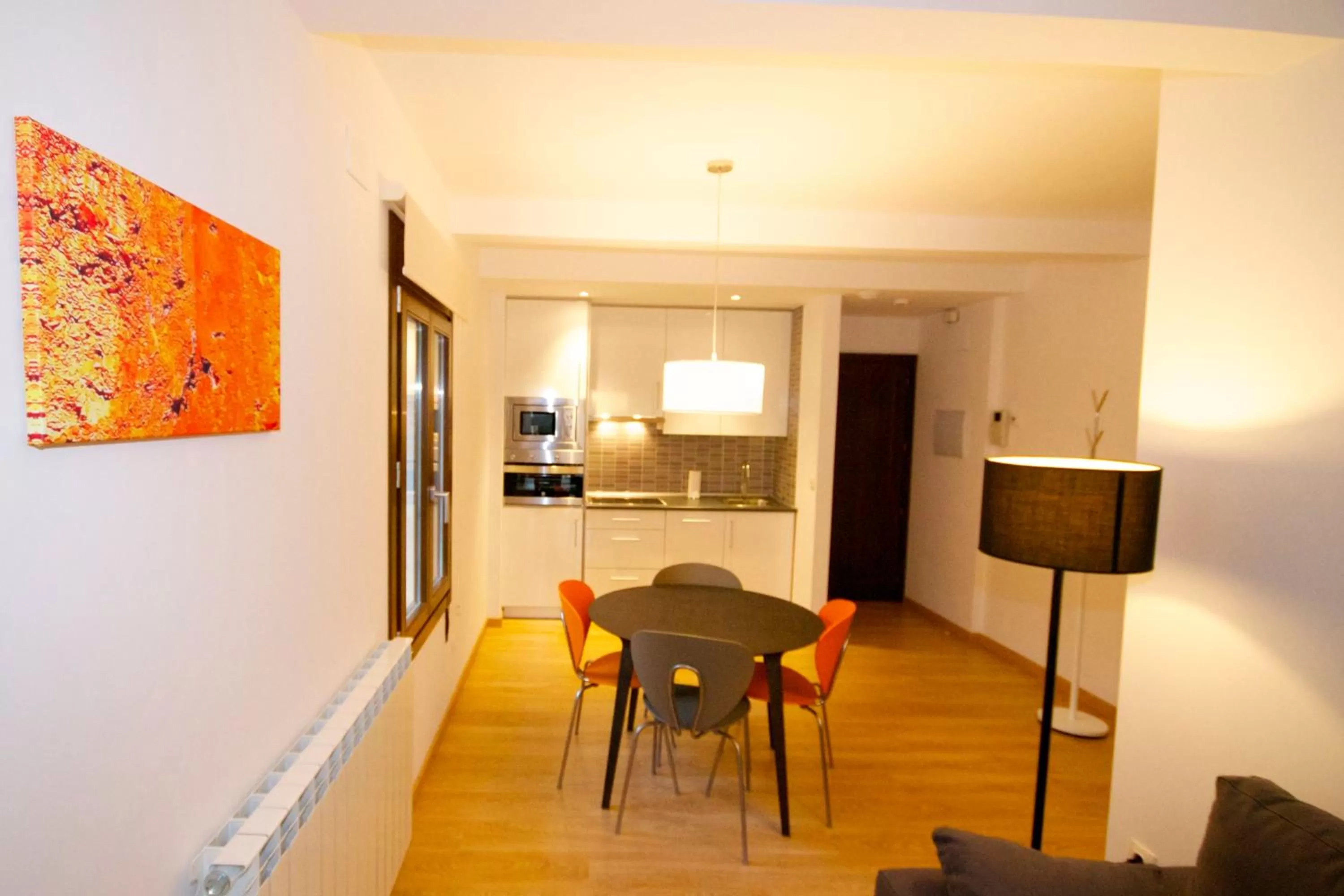 Seating area in La Casa de las Aldeas