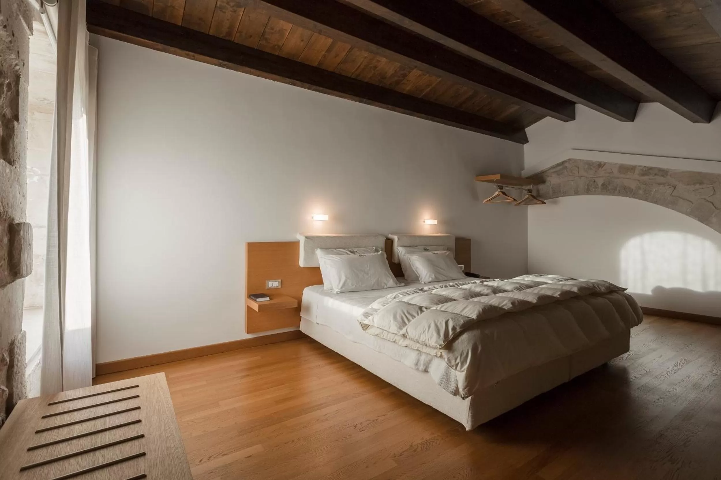 Bed in Hotel Villa Carlotta