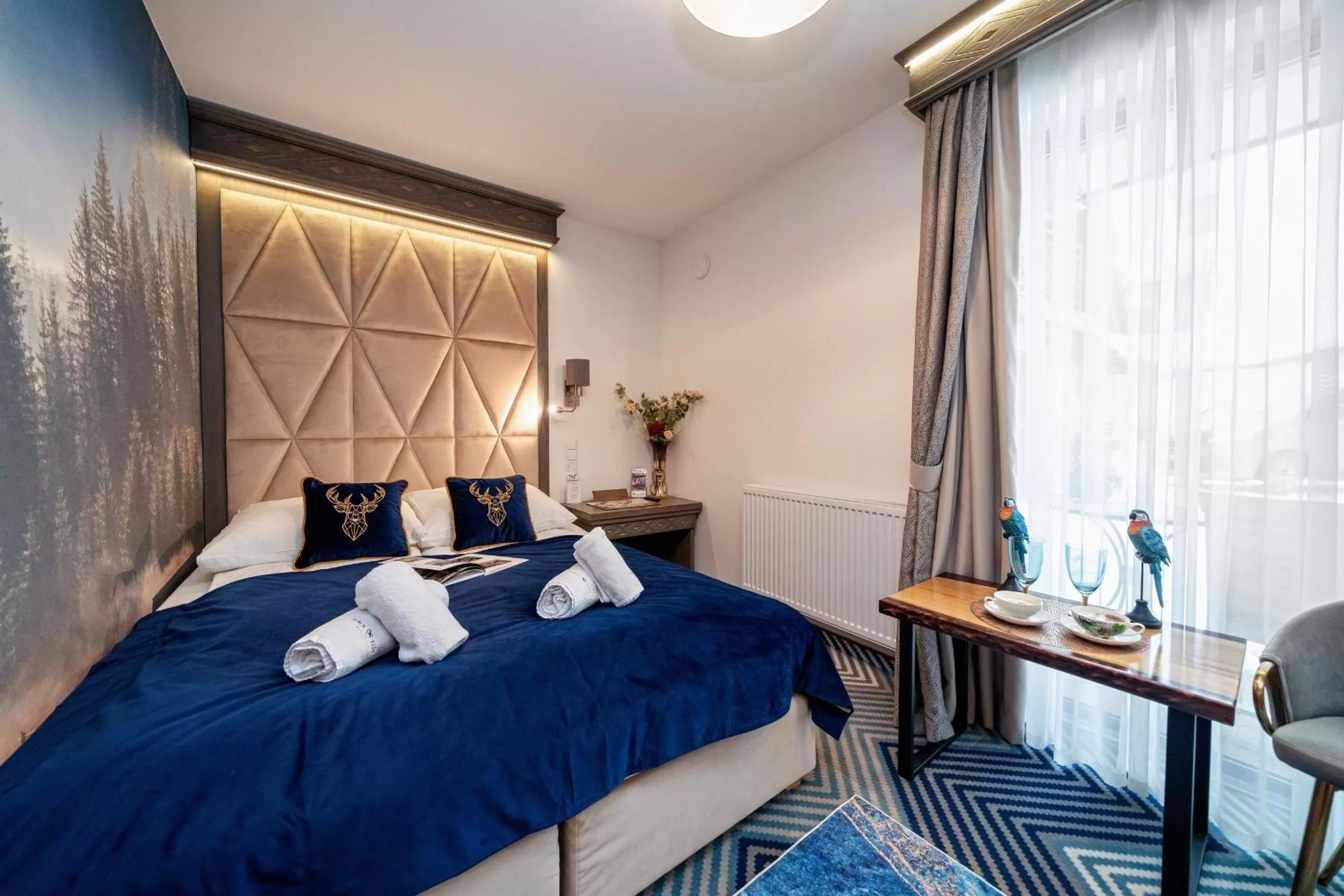 Bed in Serce Tatr Residence Zakopane - blisko Krupówek