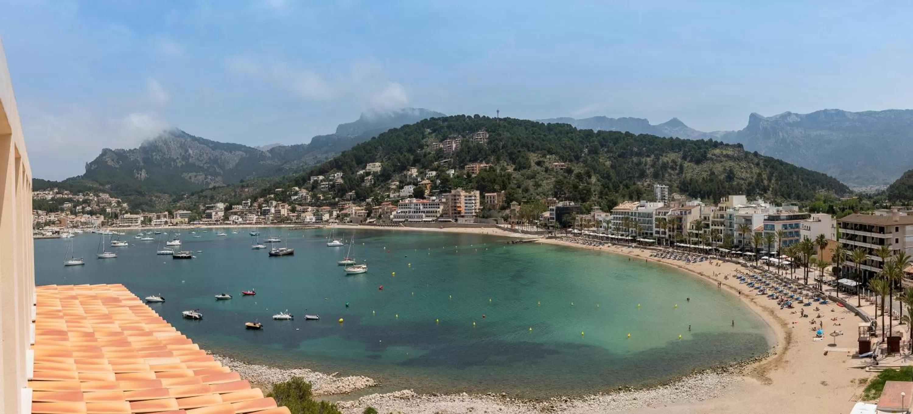 Natural landscape in Pure Salt Port de Sóller