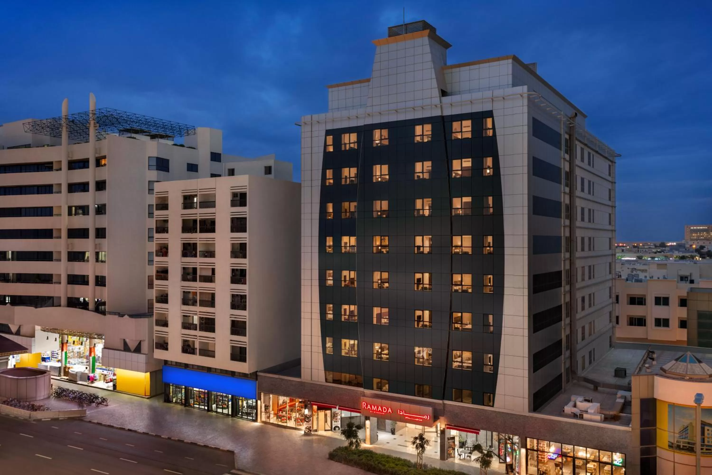 Property building in Ramada by Wyndham Dubai Deira