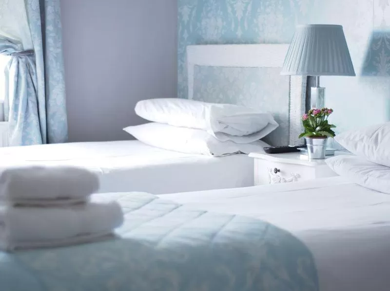 Bed in The Cambridge Guest House by Tas