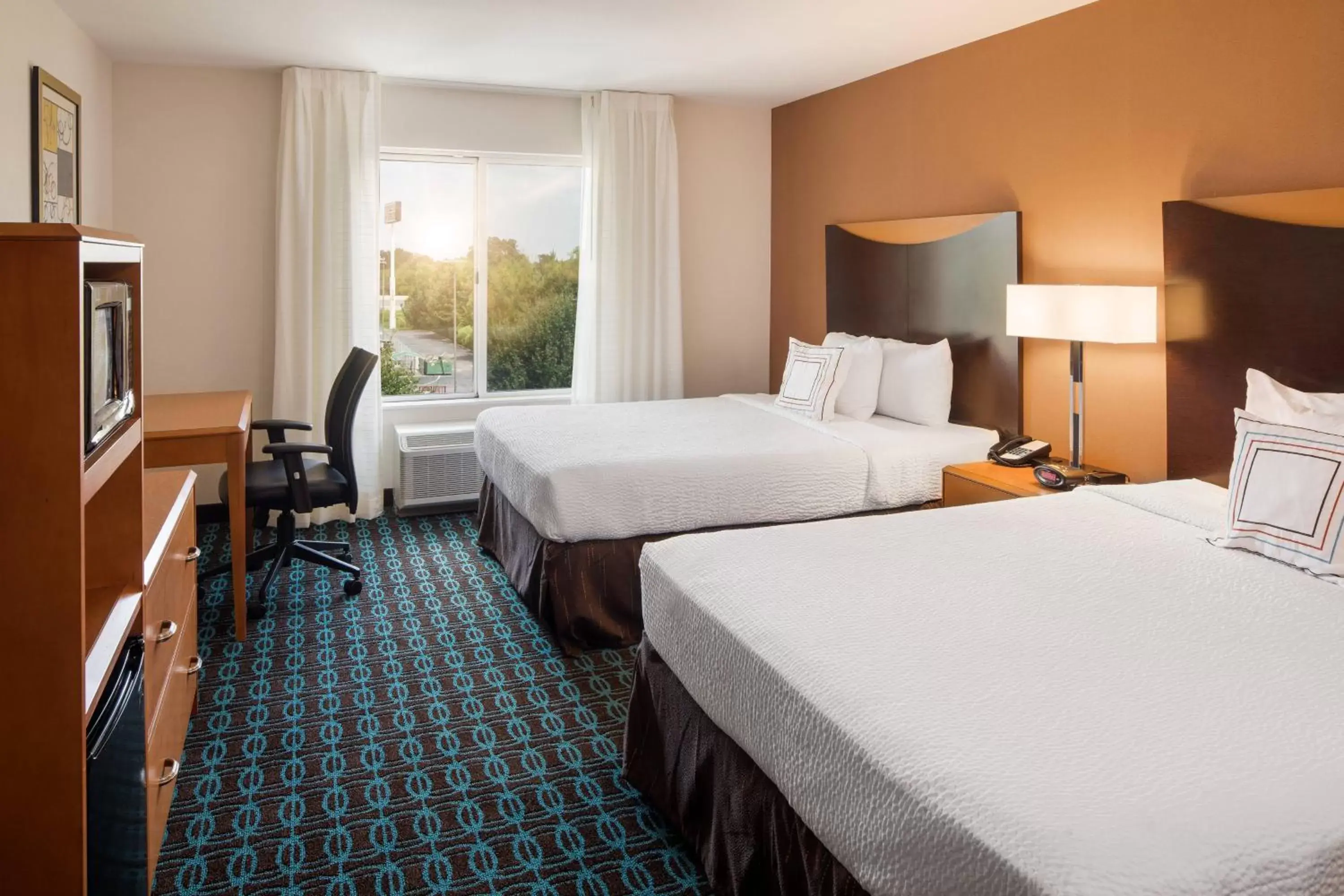 Queen Room with Two Queen Beds - Hearing Accessible in Fairfield Inn and Suites by Marriott Conway Queen Room with Two Queen Beds - Hearing Accessible in Fairfield Inn and Suites by Marriott Conway