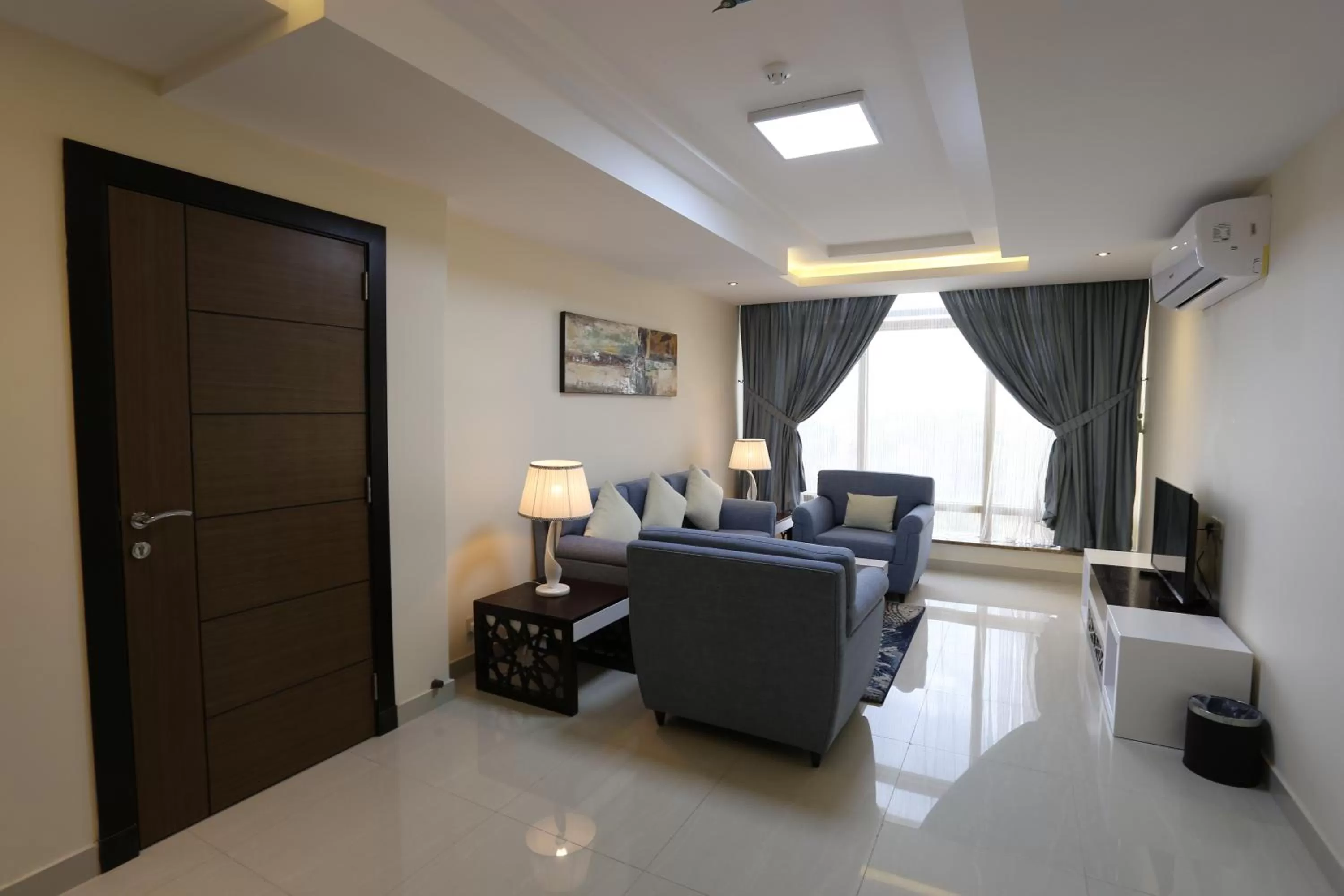 TV and multimedia, Seating Area in Arjaan Altakhassusi Hotel Suites