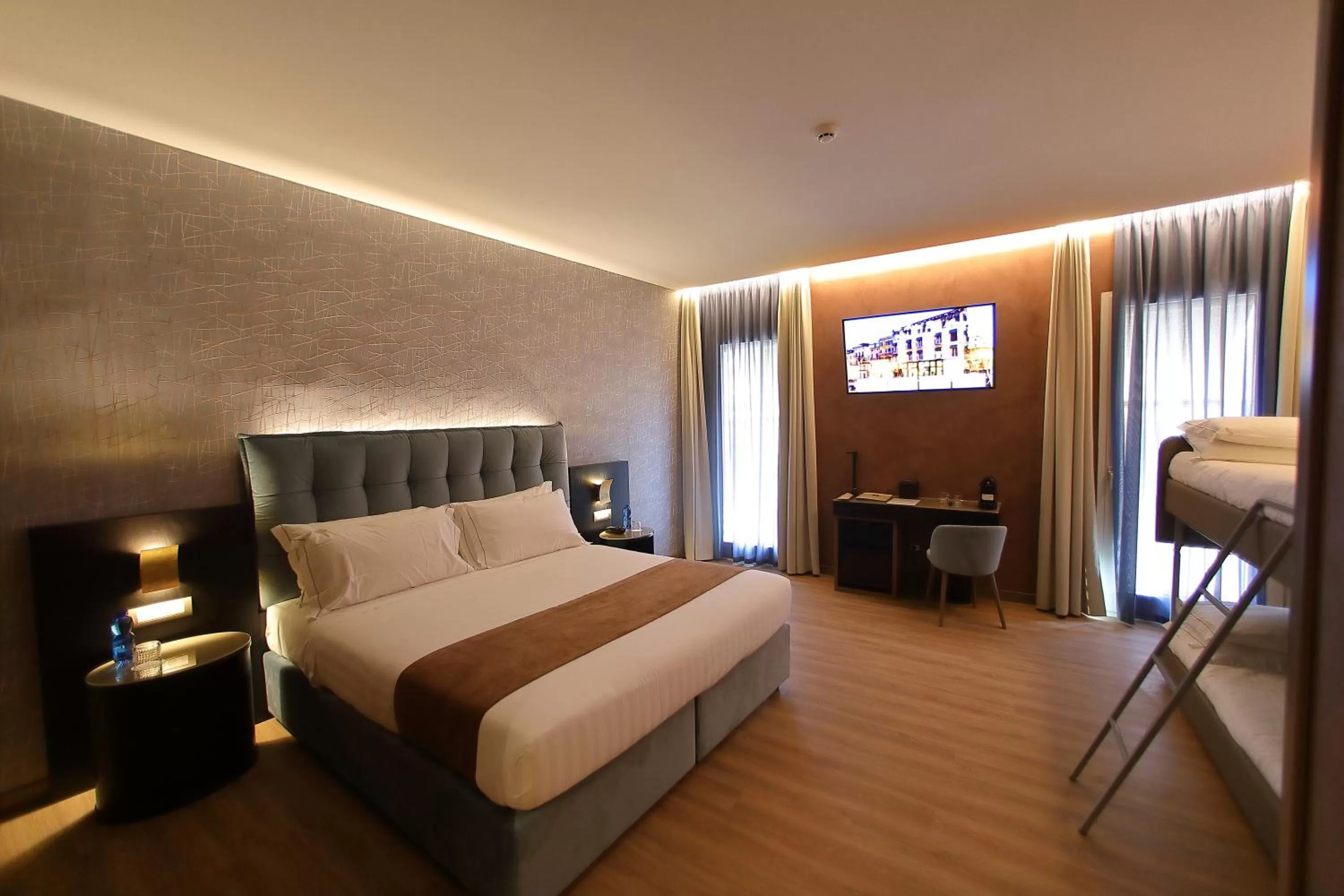 bunk bed, Bed in Hotel Bell'arrivo by Dori