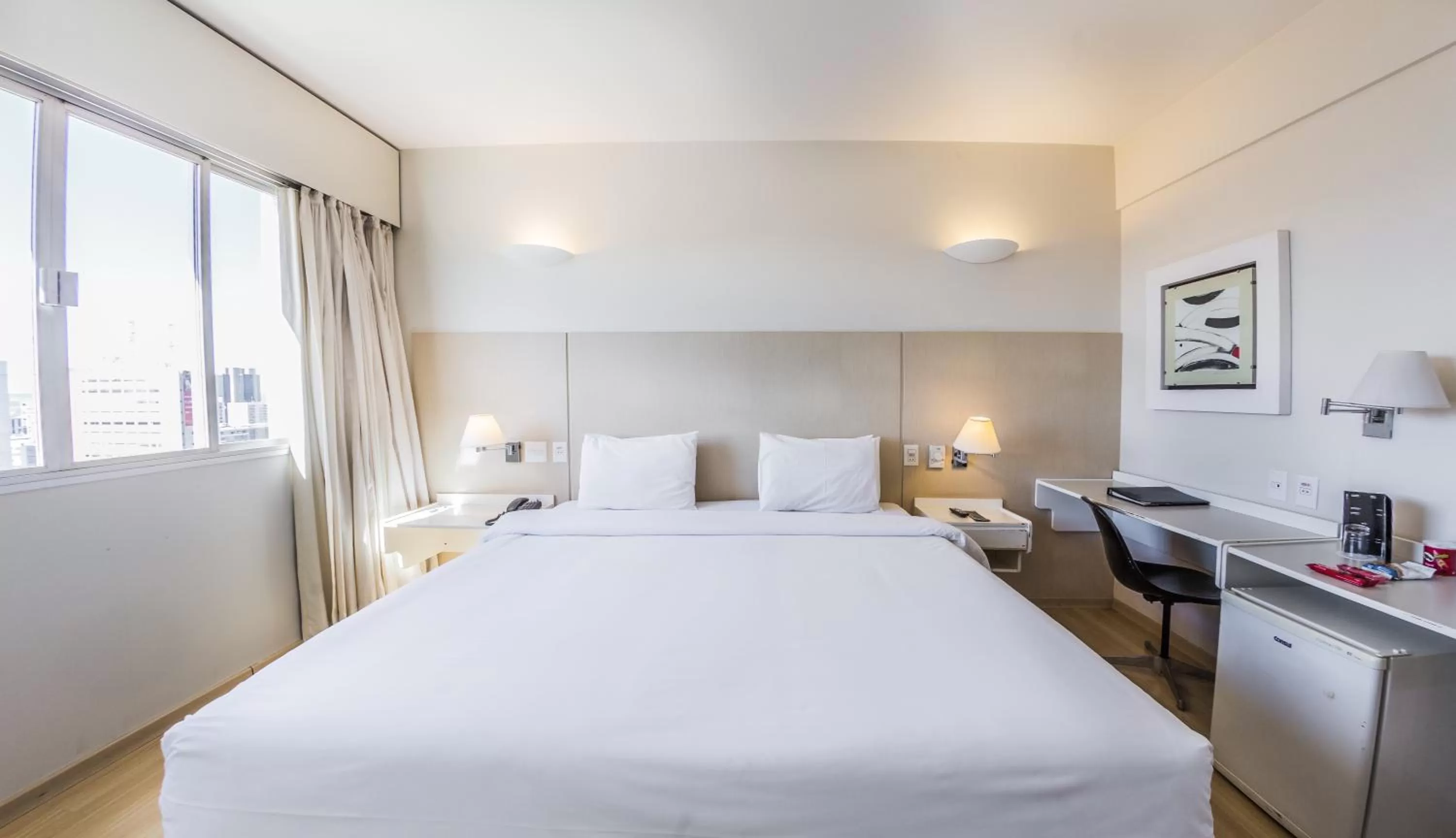 Bed in América Bittar Hotel