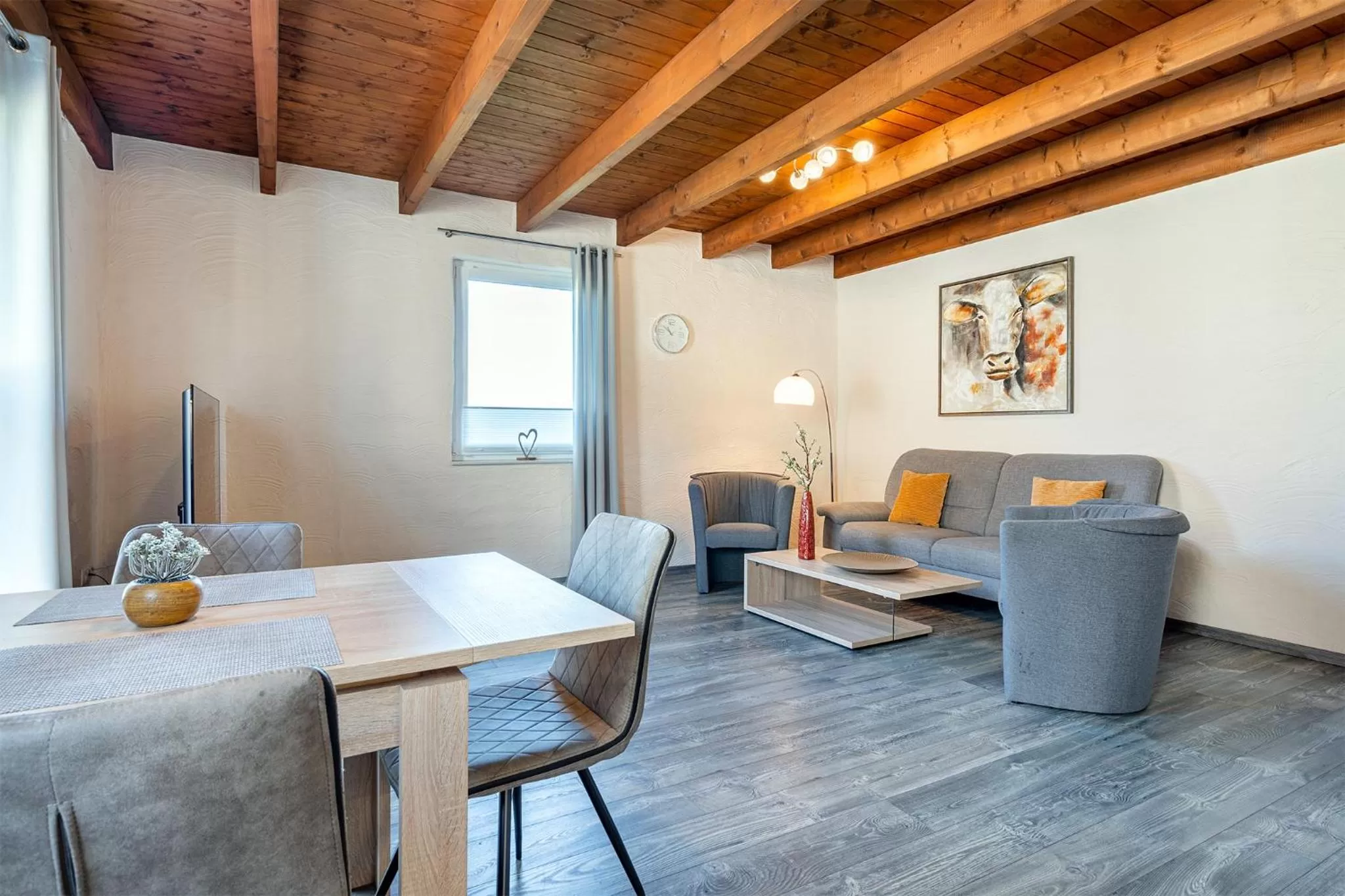 Living room, Seating Area in Villa Moorstern