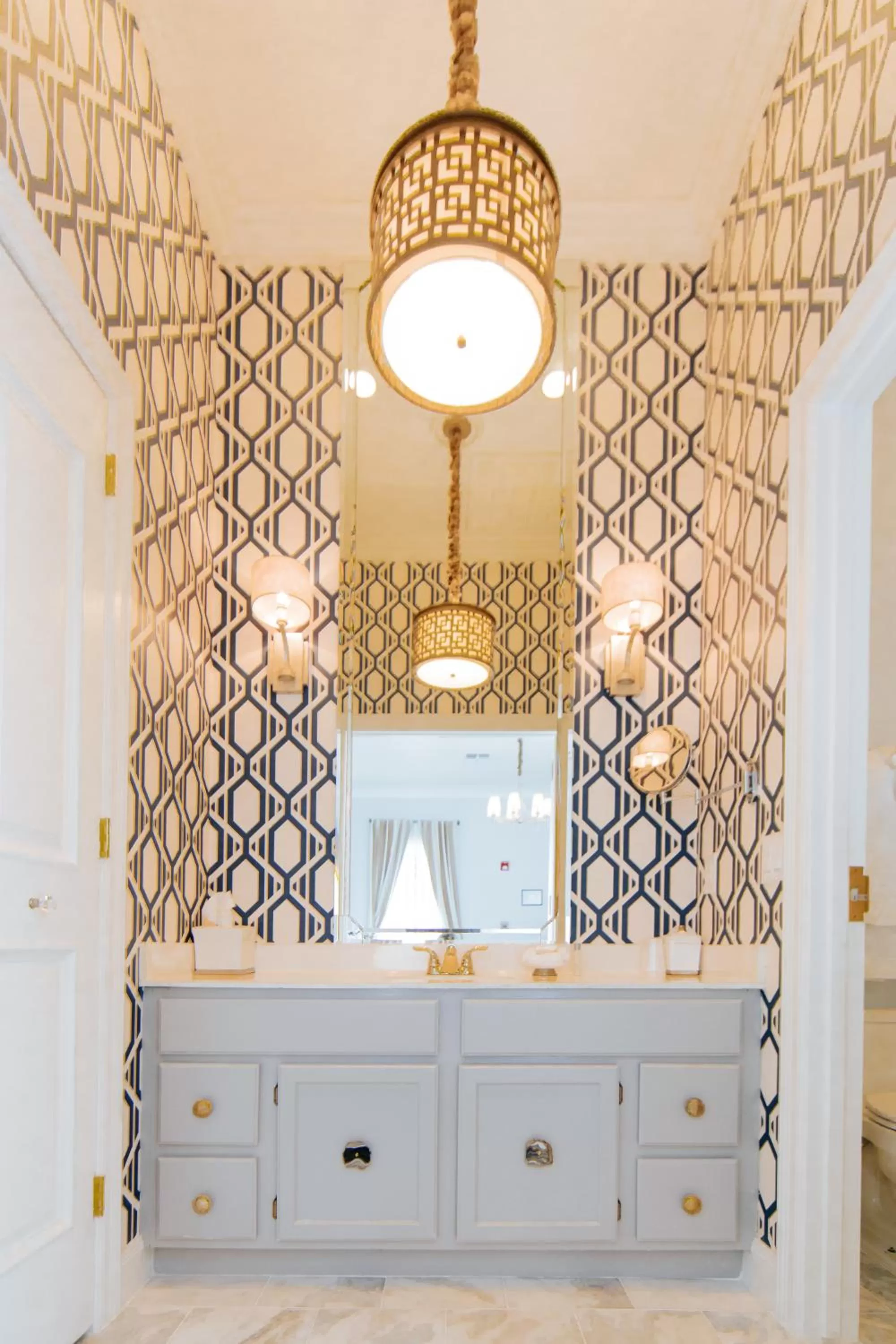 Decorative detail in The William Boerne