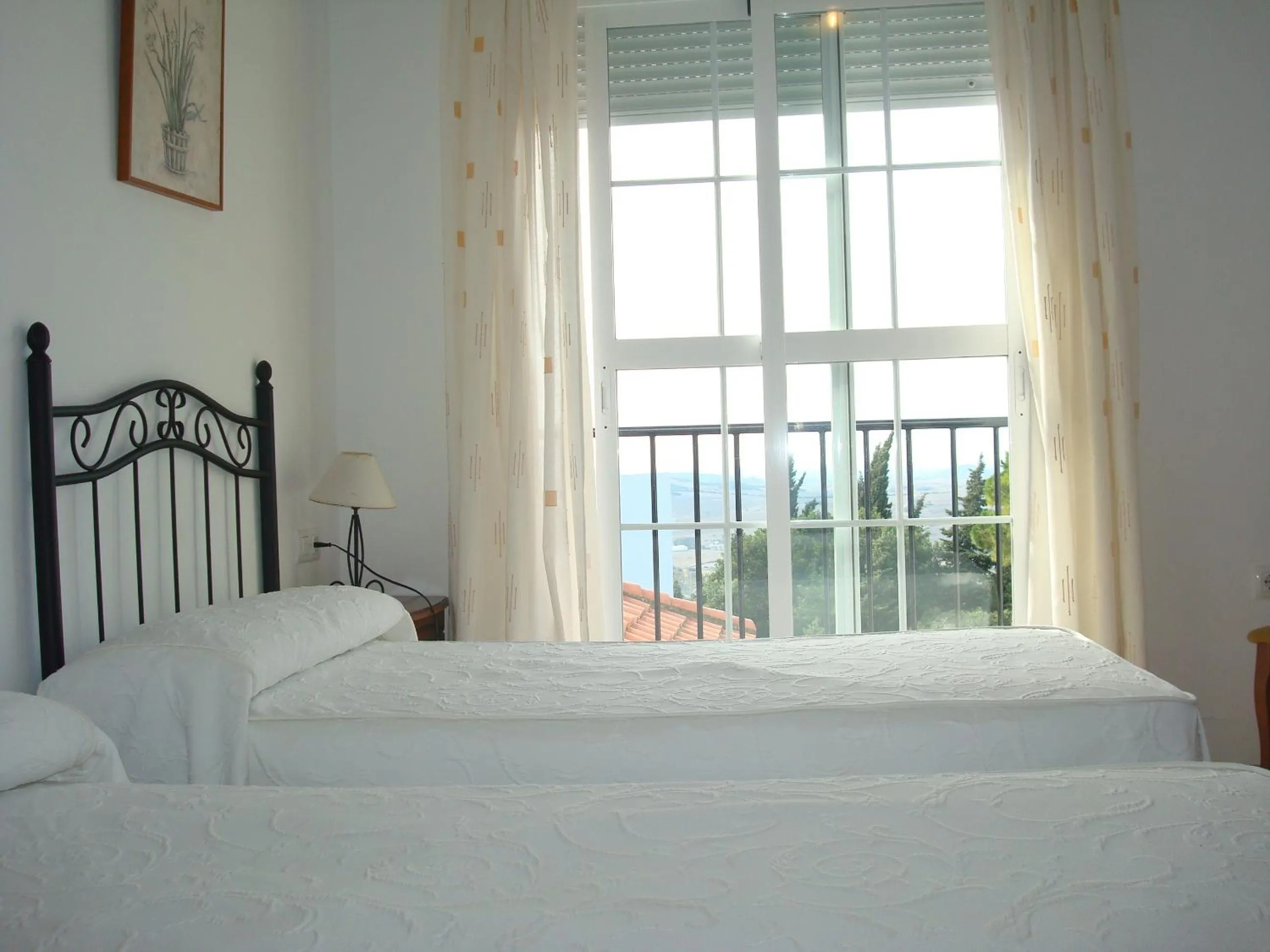 Bed in Hotel Restaurante El Duque