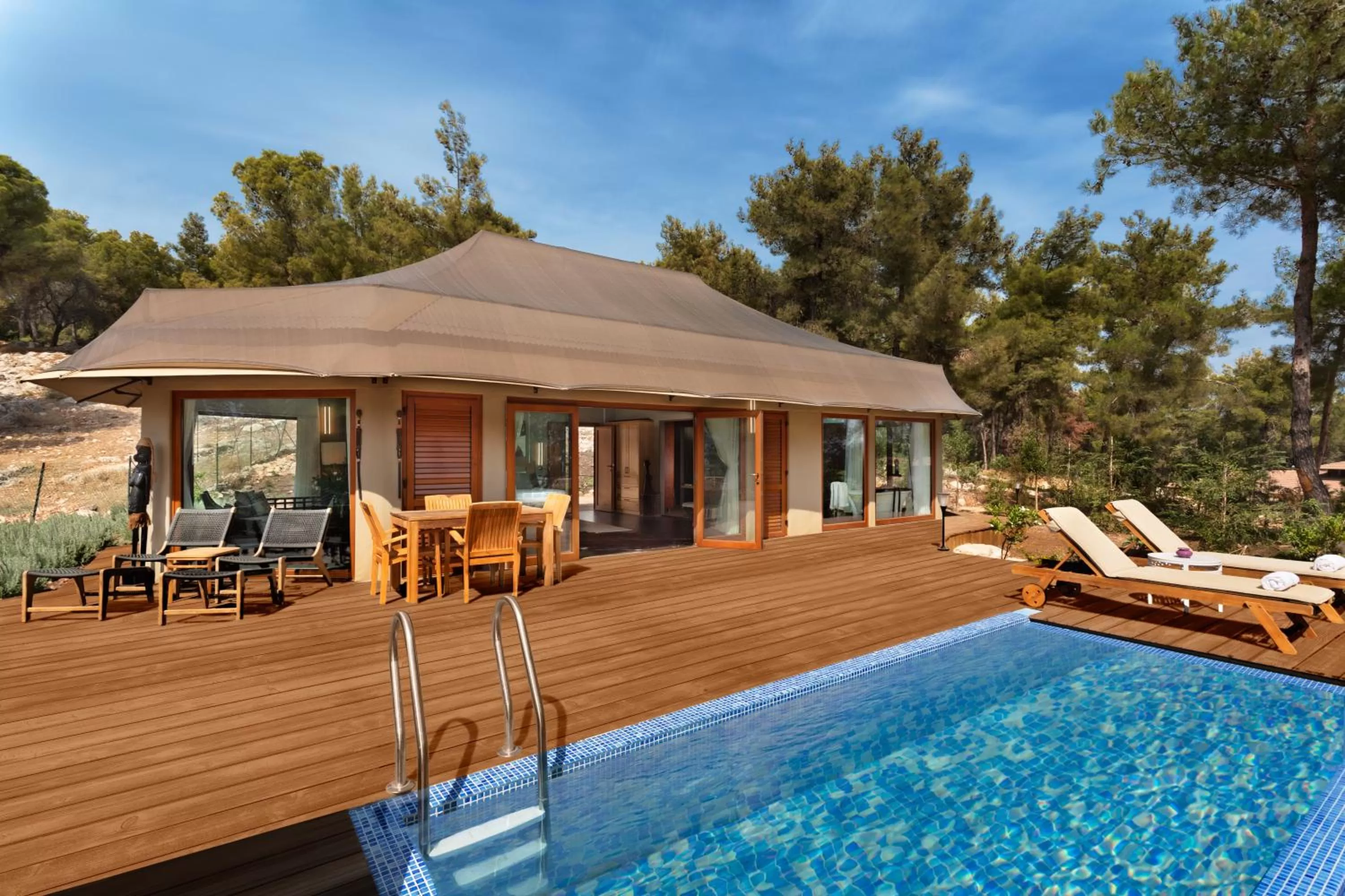 Balcony/Terrace in Herbert Samuel Bayit Bagalil Boutique