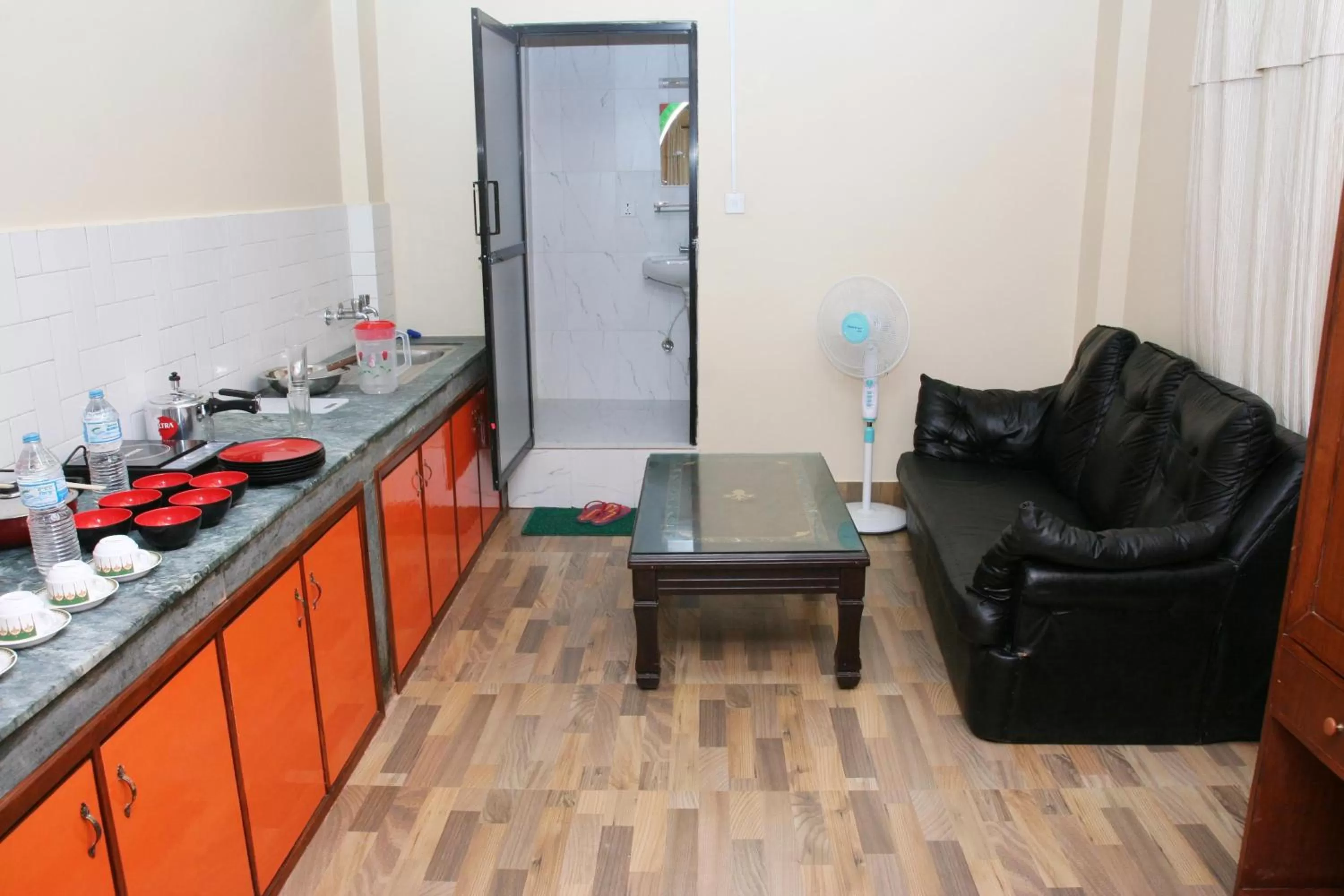 Seating Area in Thamel Backpackers Home