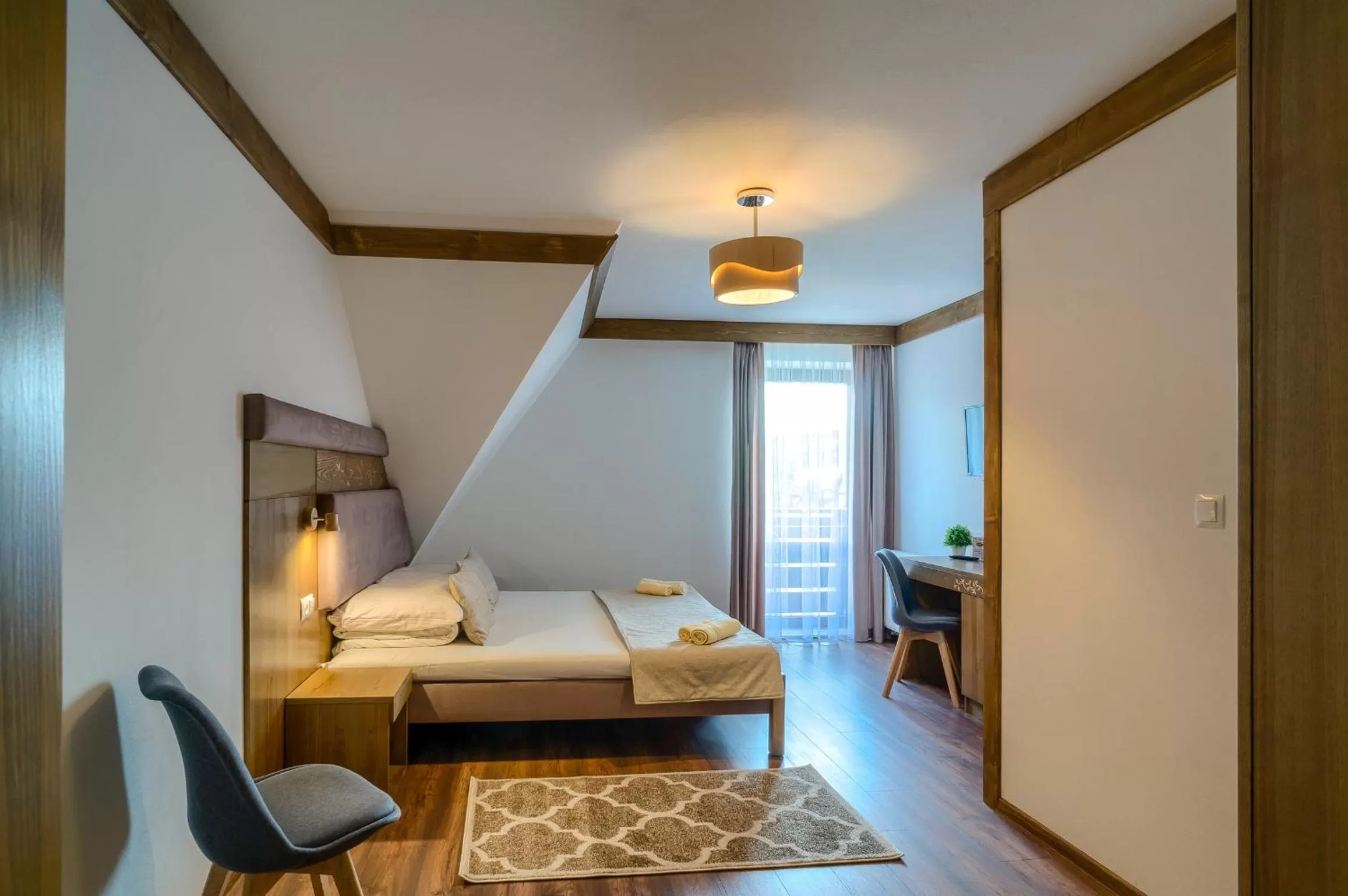 Photo of the whole room, Bed in Dom Wypoczynkowy Stokrotka