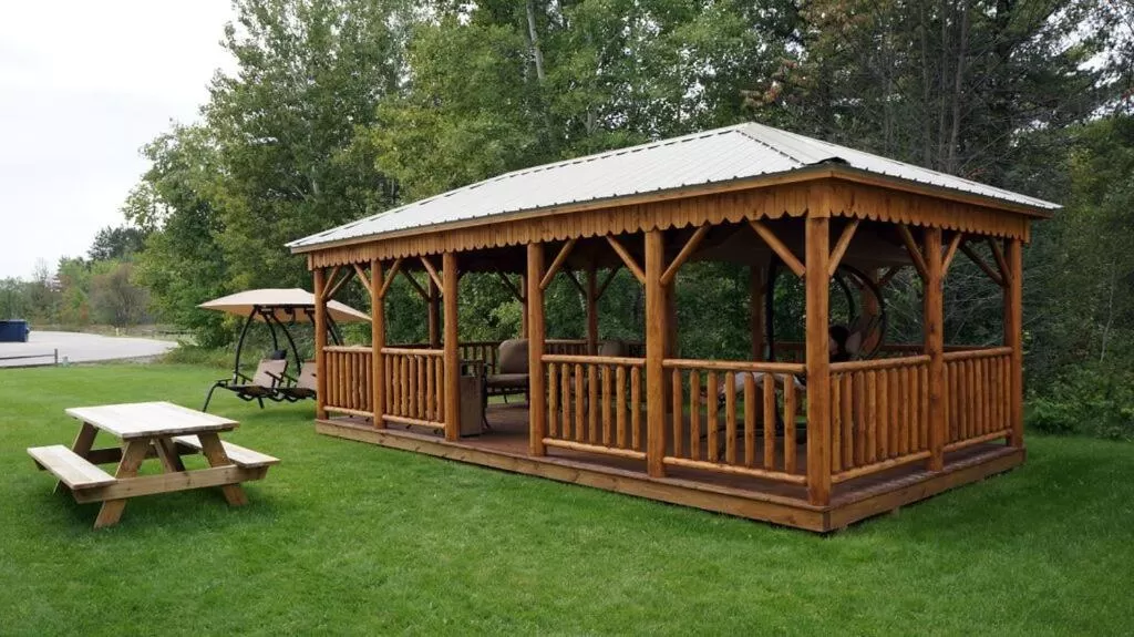 Patio in All Seasons Resort