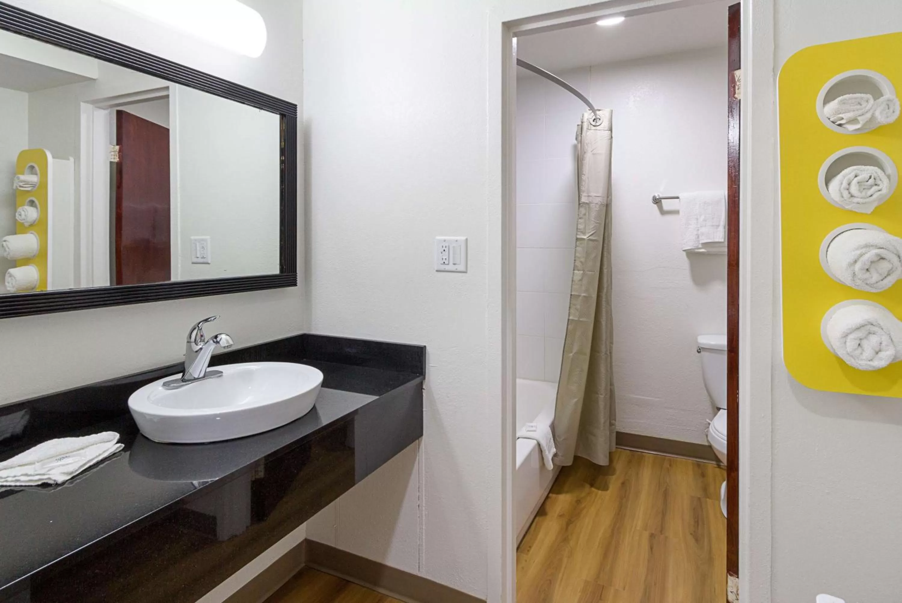 Toilet in Motel 6-Sidney, OH