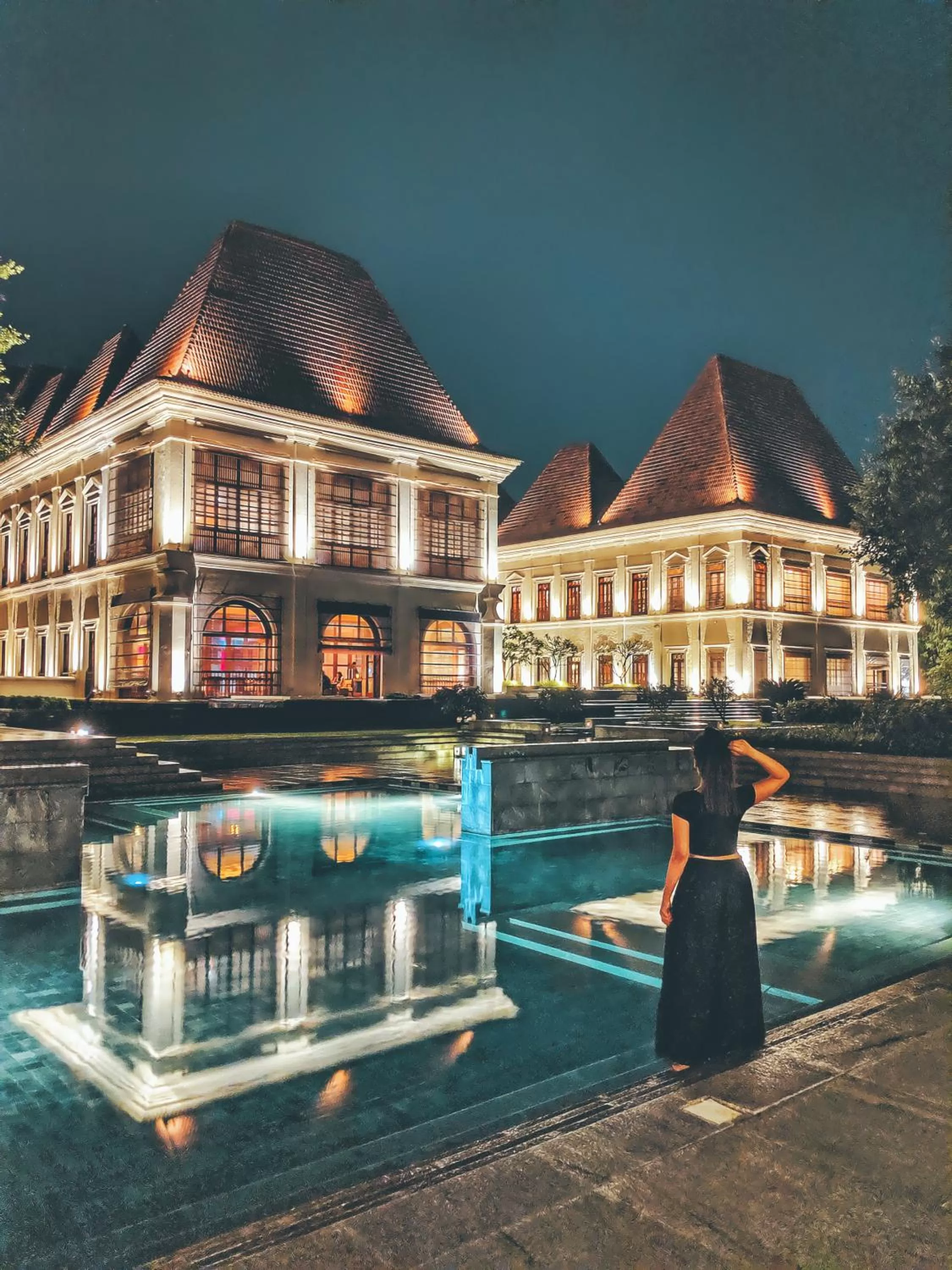 Property building in Grand Hyatt Goa