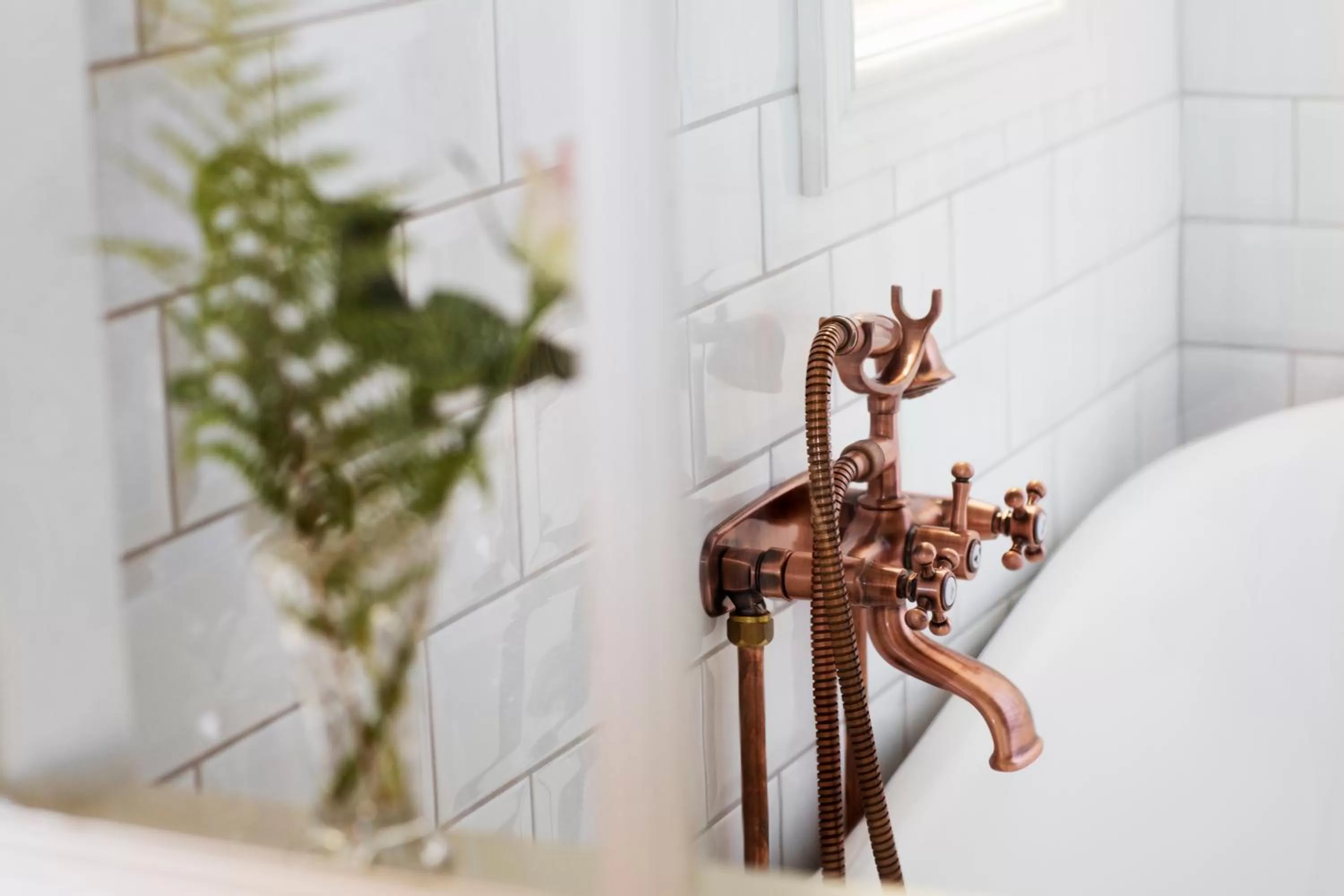 Bath in Strandflickornas Annex Gula Villan