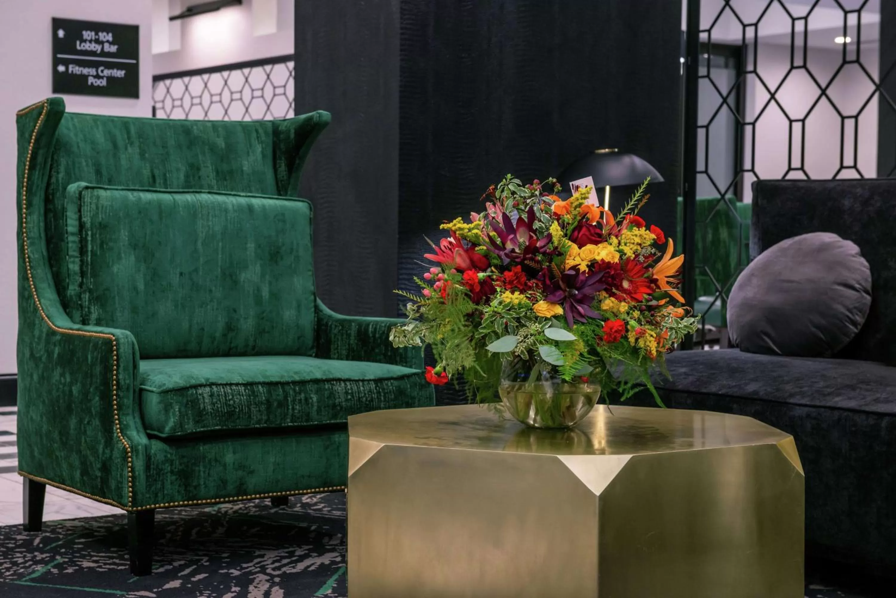 Lobby or reception in Hampton Inn & Suites Winston-Salem Downtown