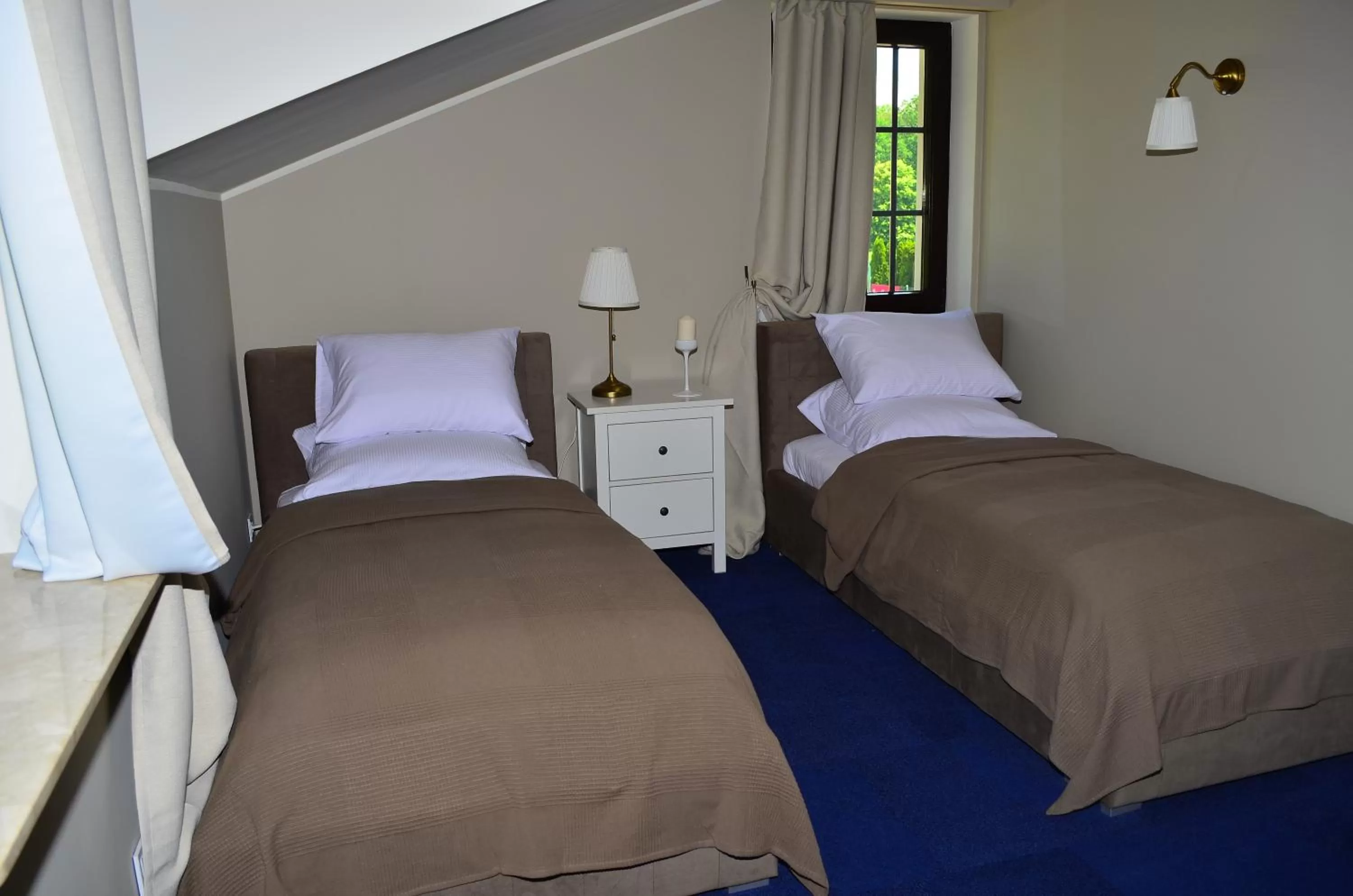 Bedroom, Bed in Pod Platanem Gliwice