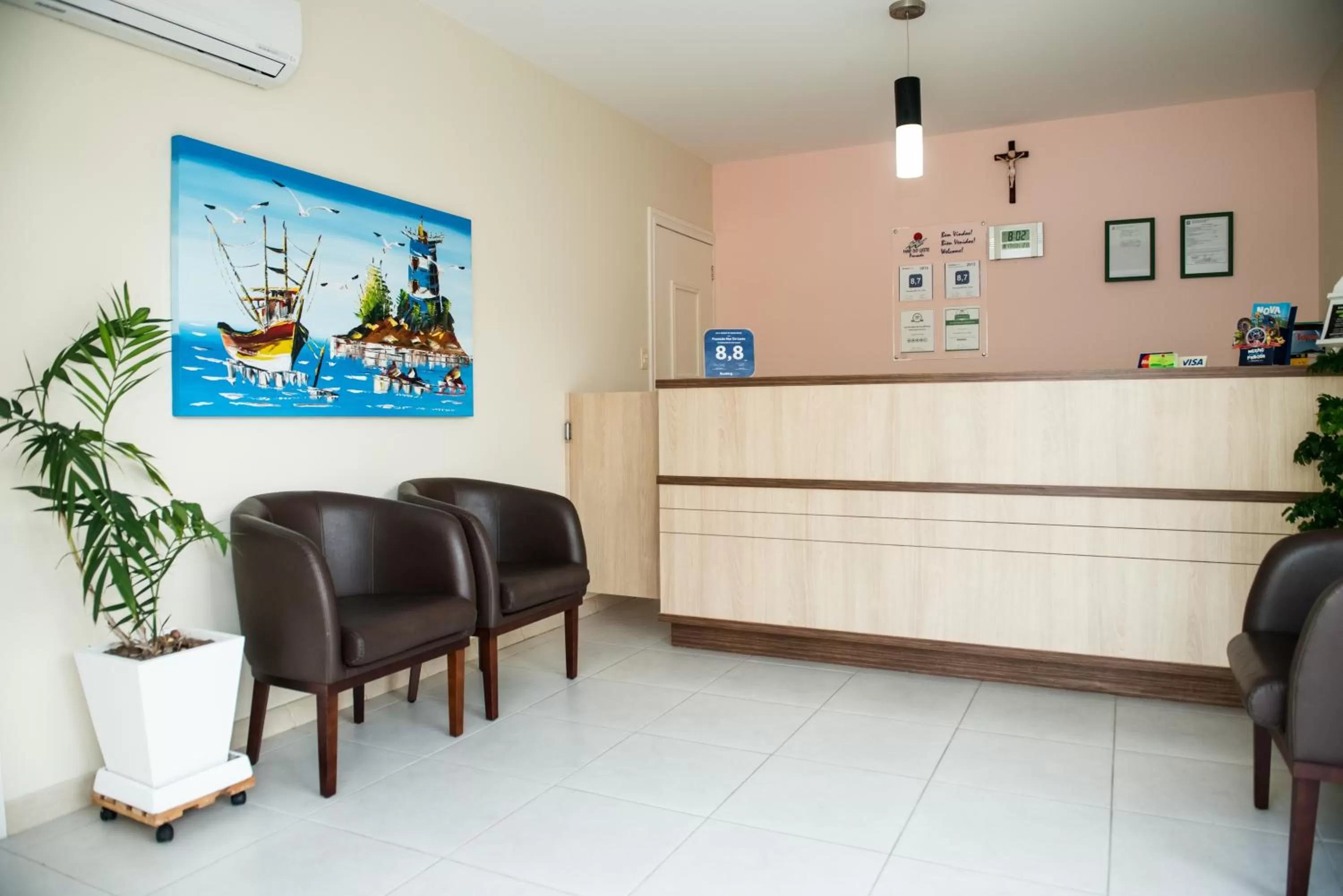 Lobby or reception in Pousada Mar Do Leste