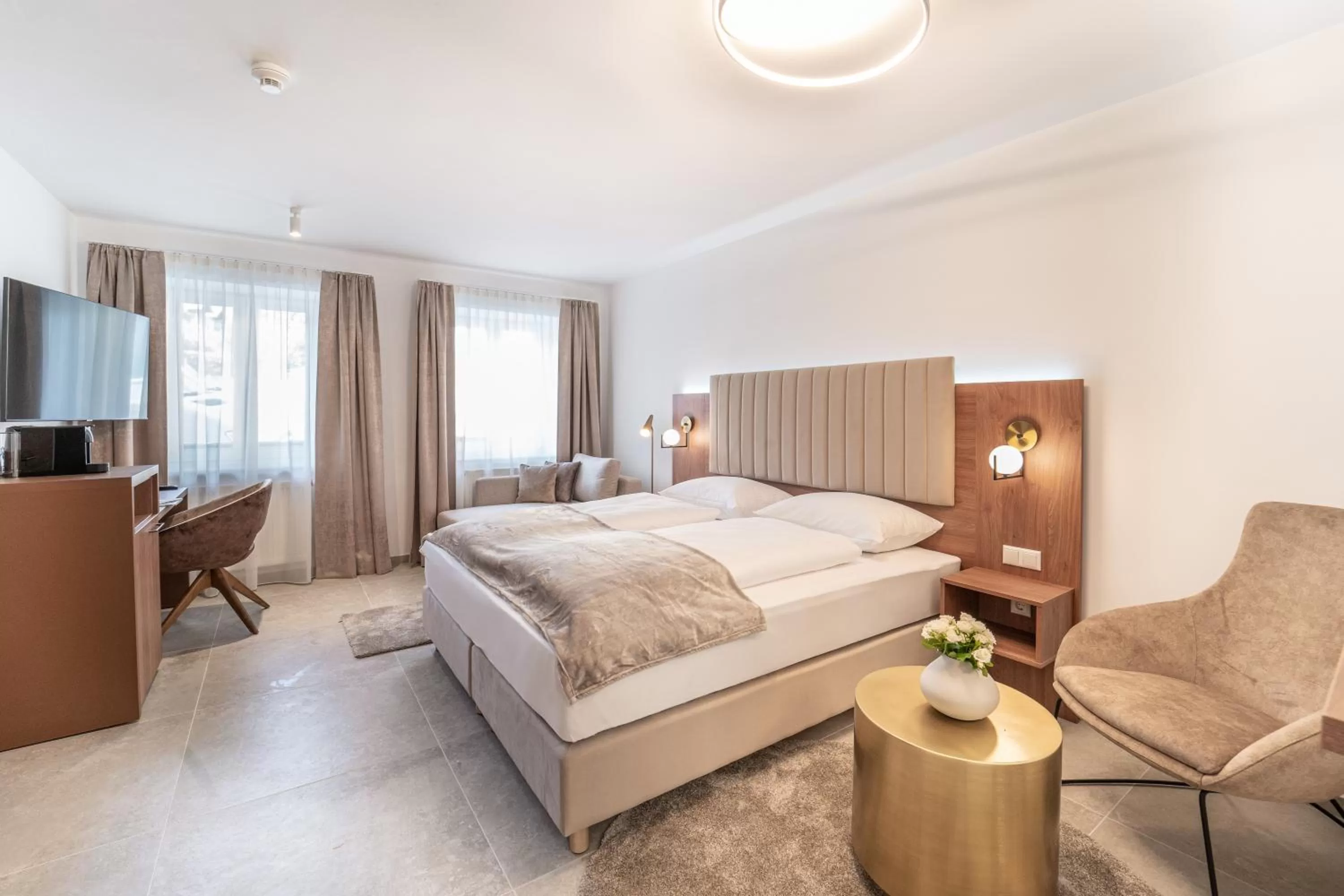 Bedroom, Bed in das mondsee