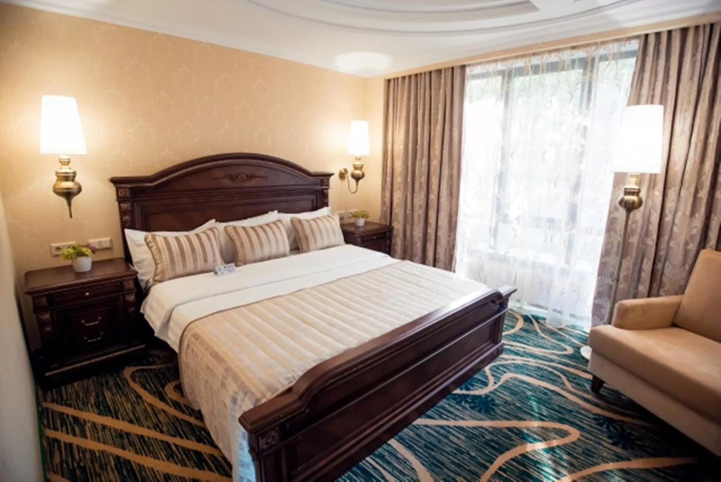 Bedroom, Bed in Hotel Kazzhol Almaty