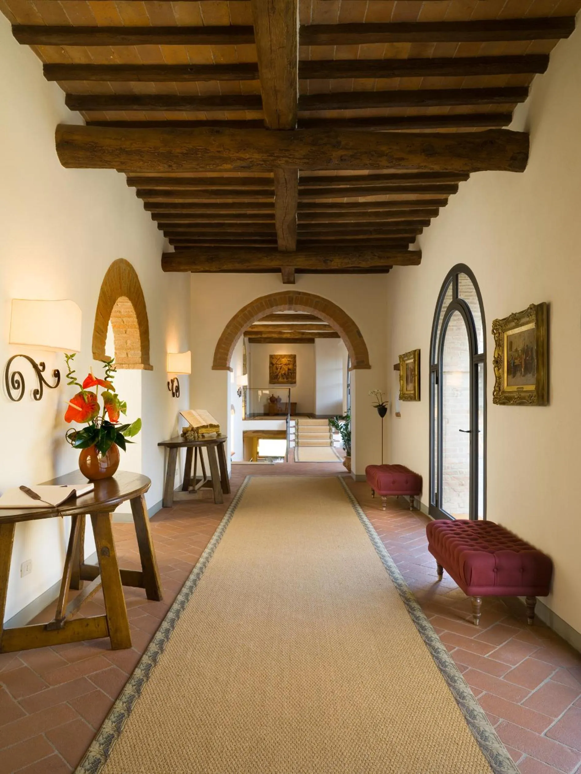 Lobby or reception in Hotel Le Fontanelle