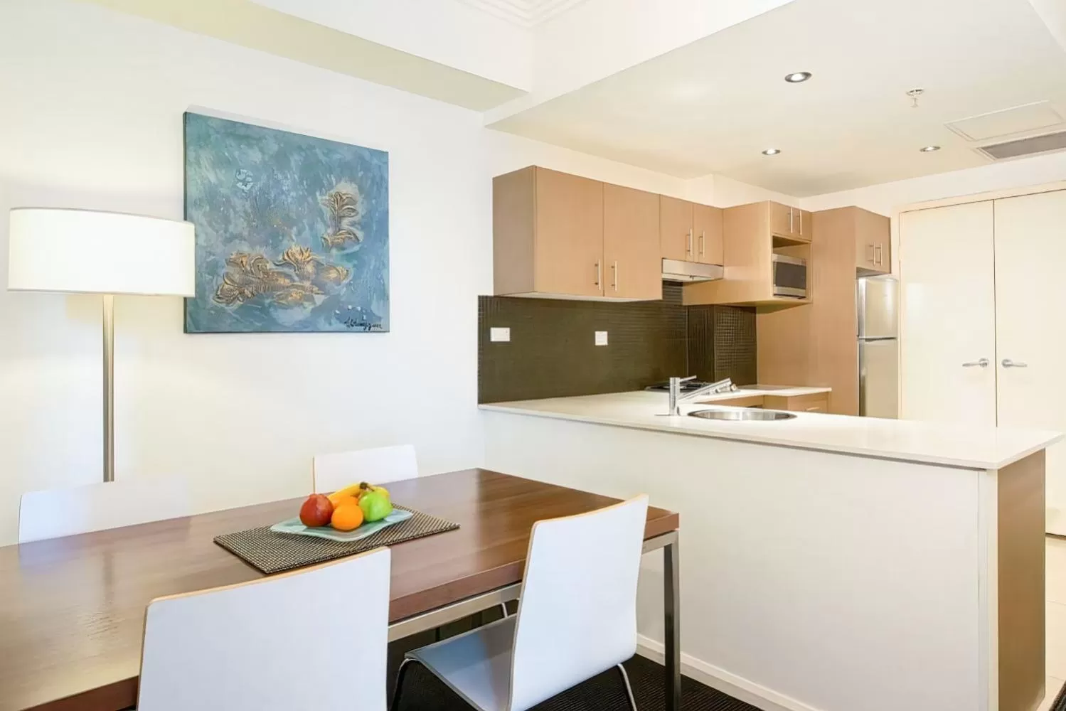 Dining area in APX World Square