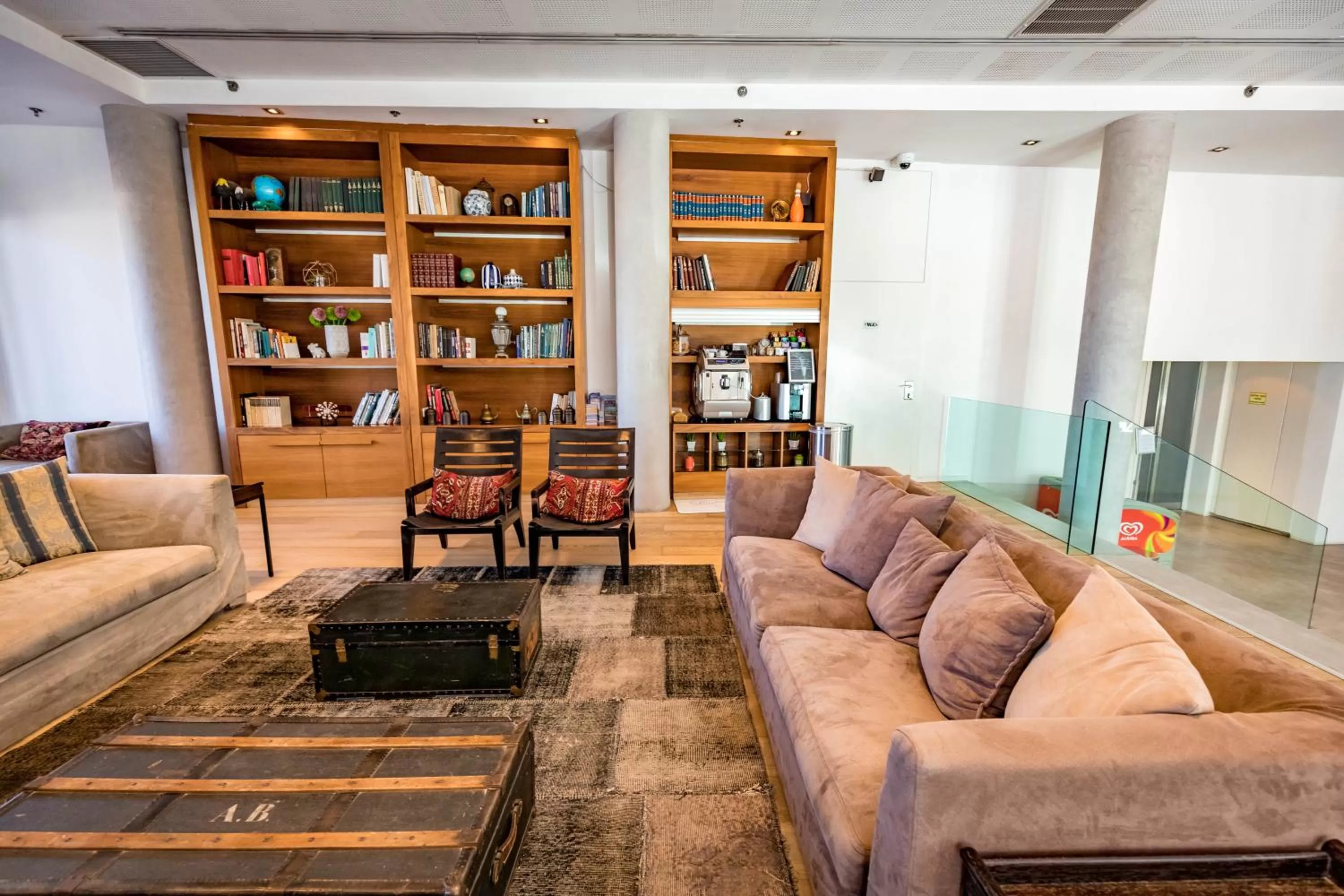 Seating Area in Sea view apartment suite