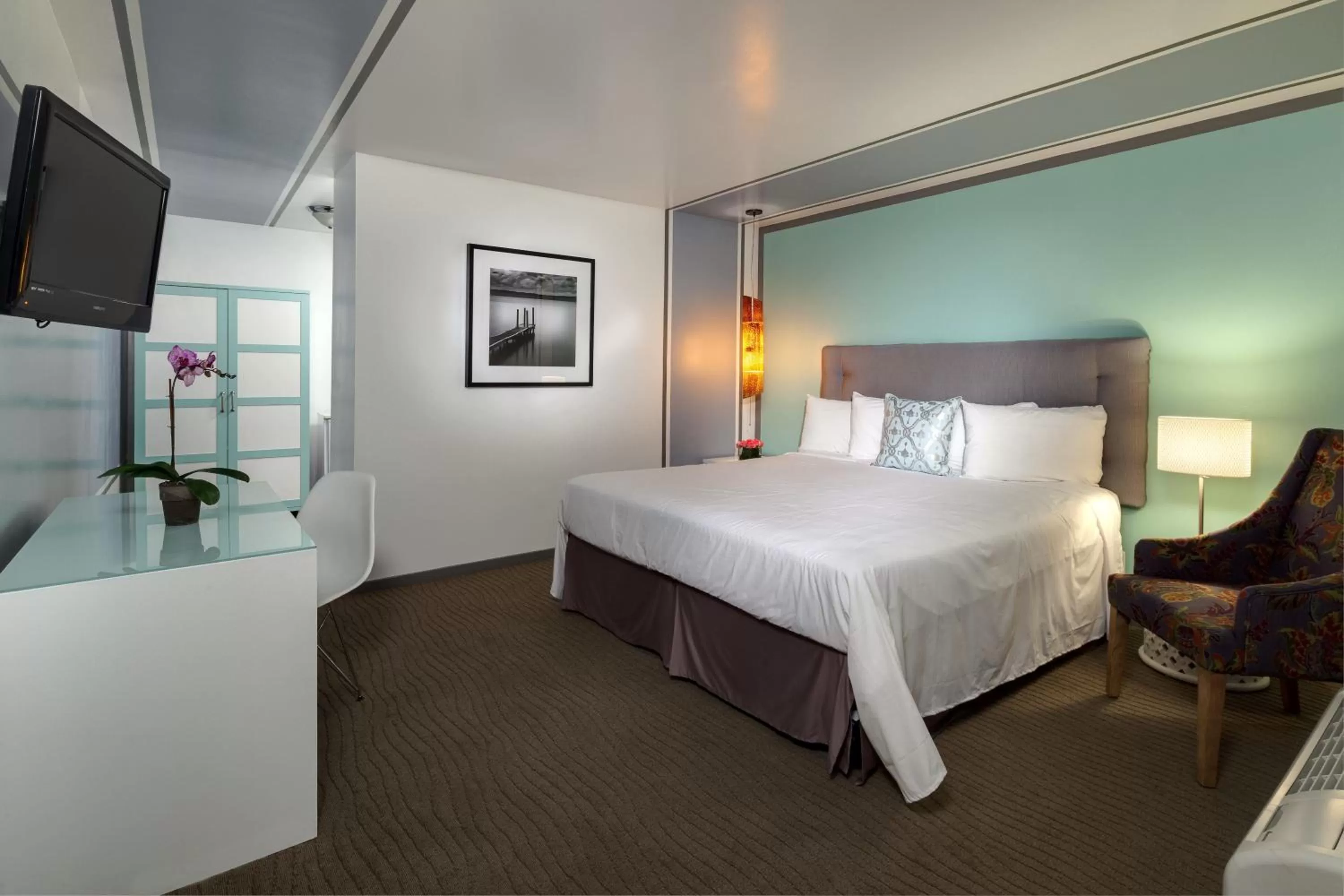 Bedroom, Bed in Aqua Soleil Hotel and Mineral Water Spa